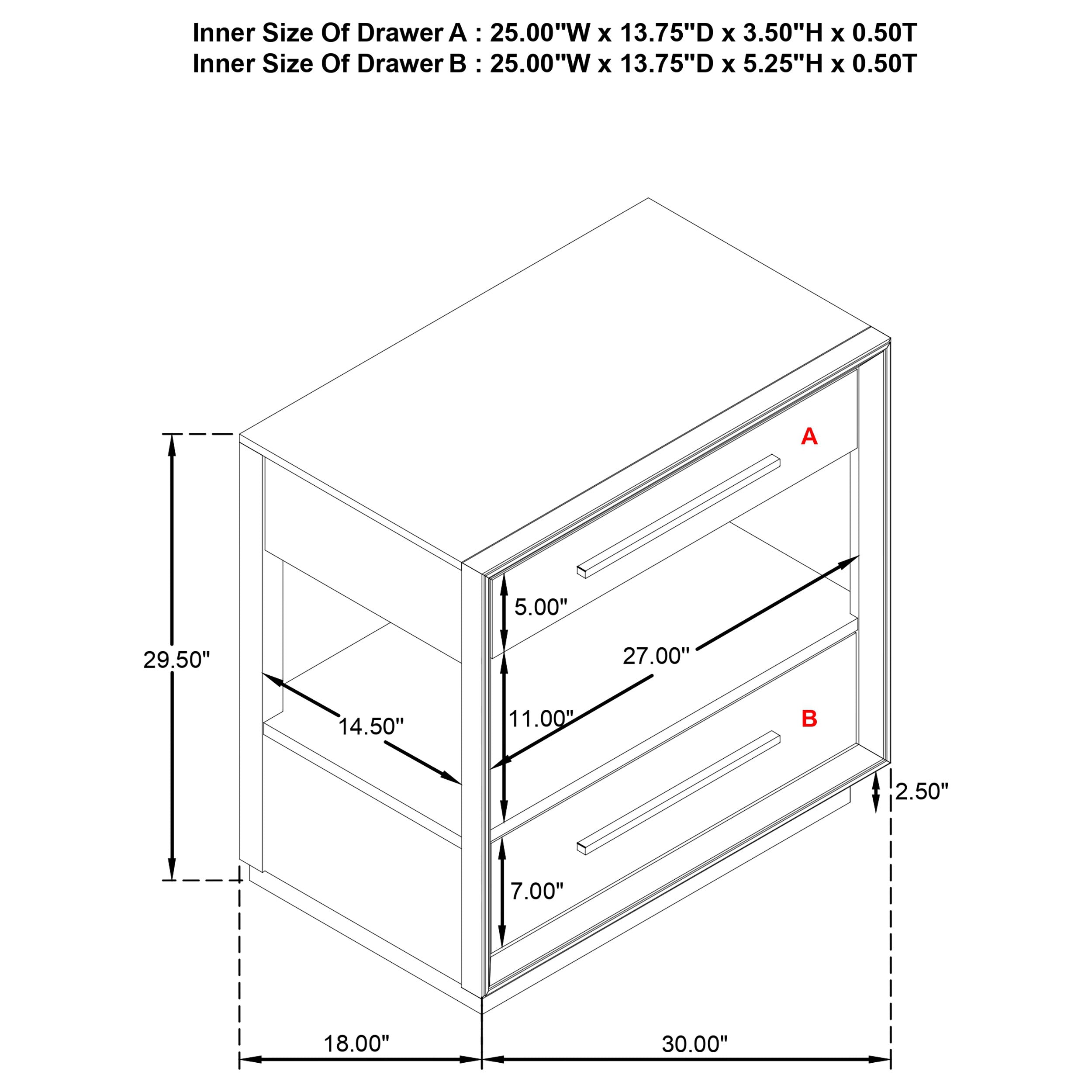 Durango Nightstand - Ideal Furniture (Fresno,CA)