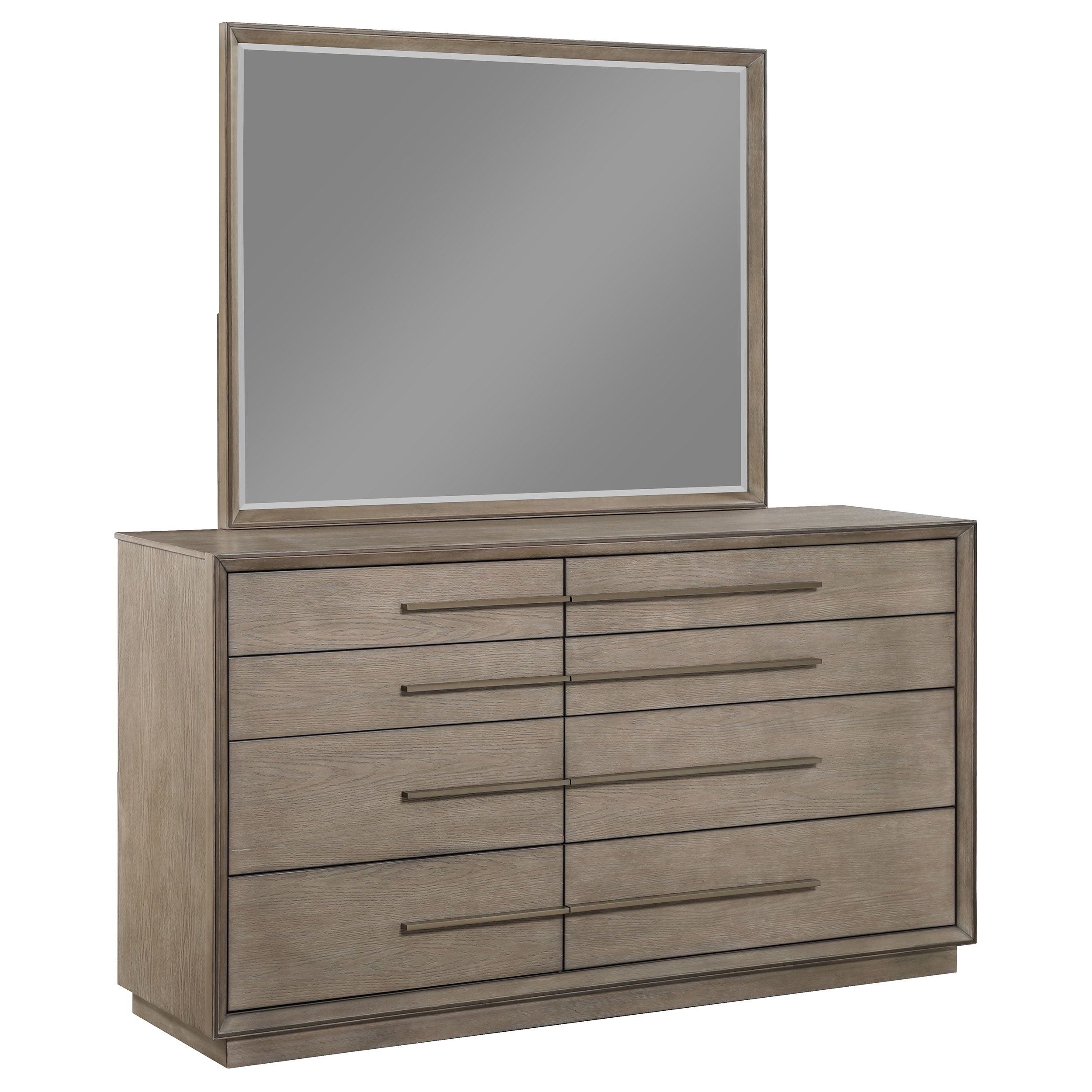 Durango Dresser with Mirror - Ideal Furniture (Fresno,CA)