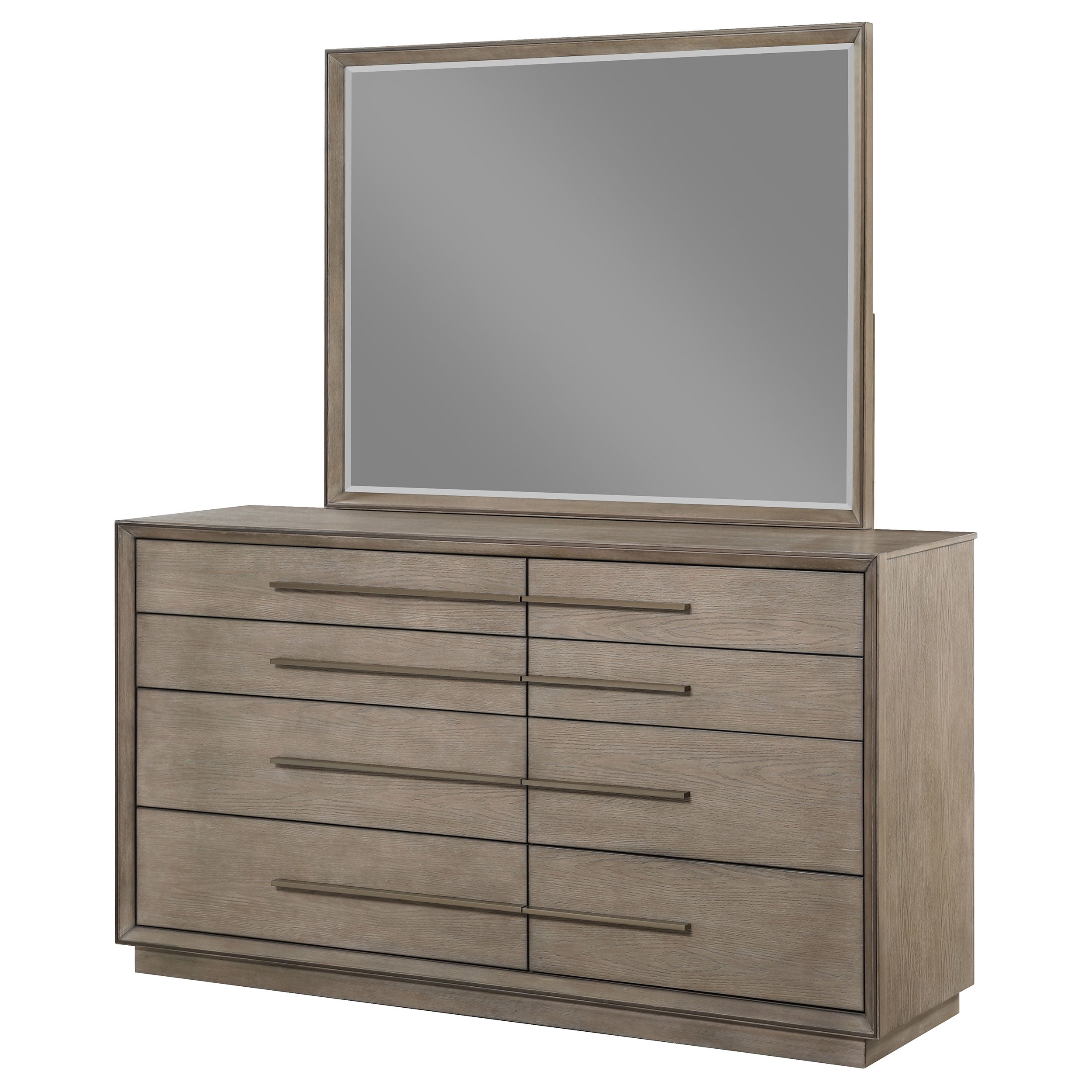 Durango Dresser with Mirror - Ideal Furniture (Fresno,CA)