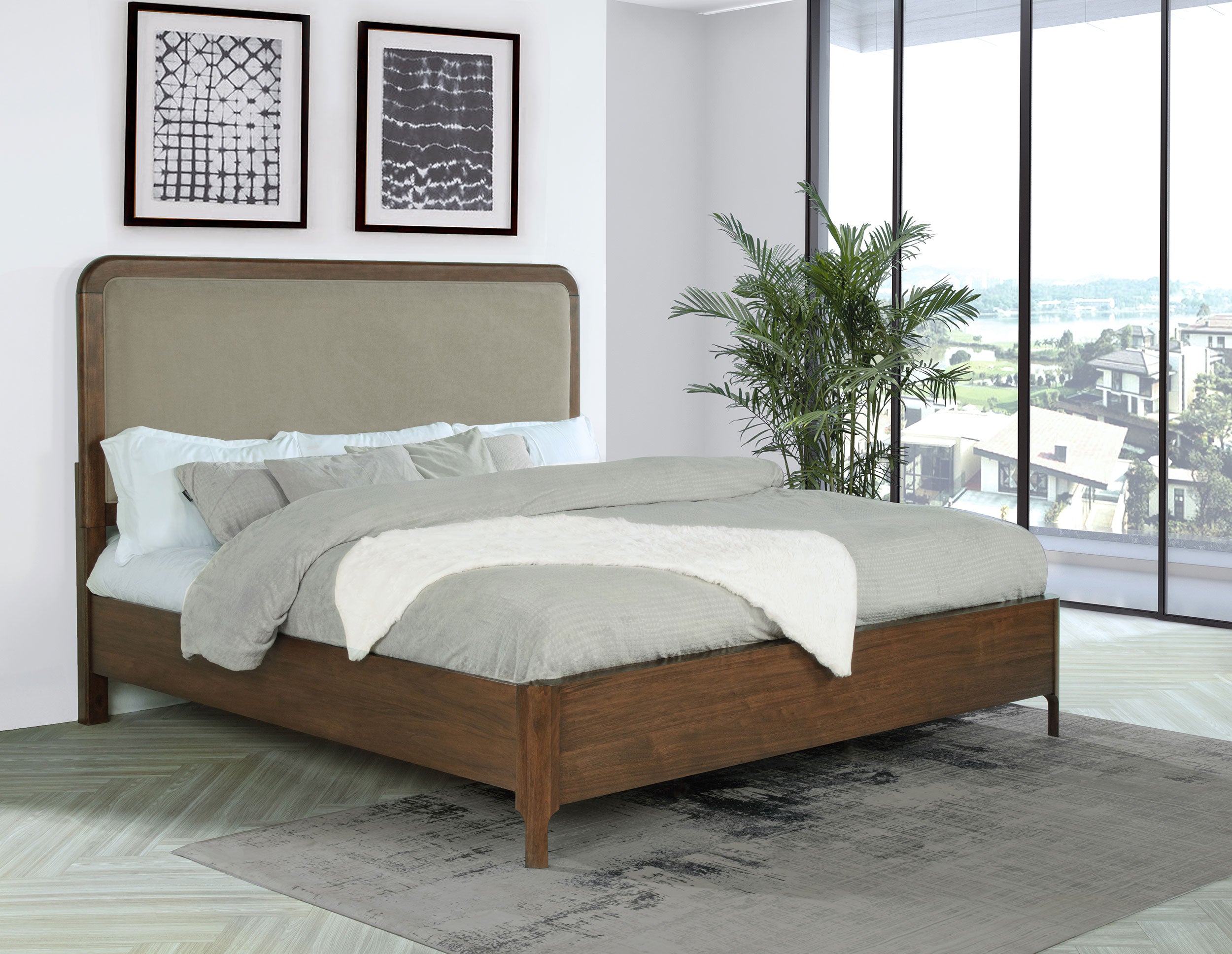 Maderia Panel Bed - Ideal Furniture (Fresno,CA)