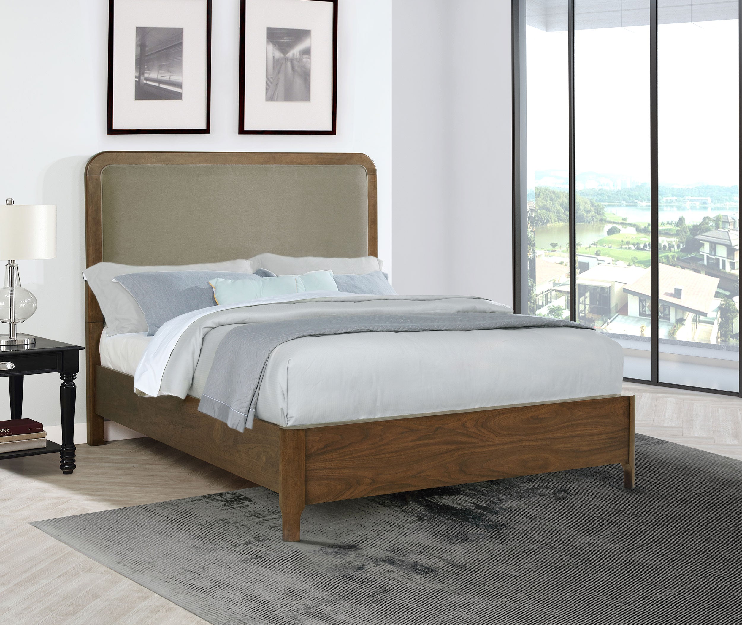 Maderia Panel Bed - Ideal Furniture (Fresno,CA)
