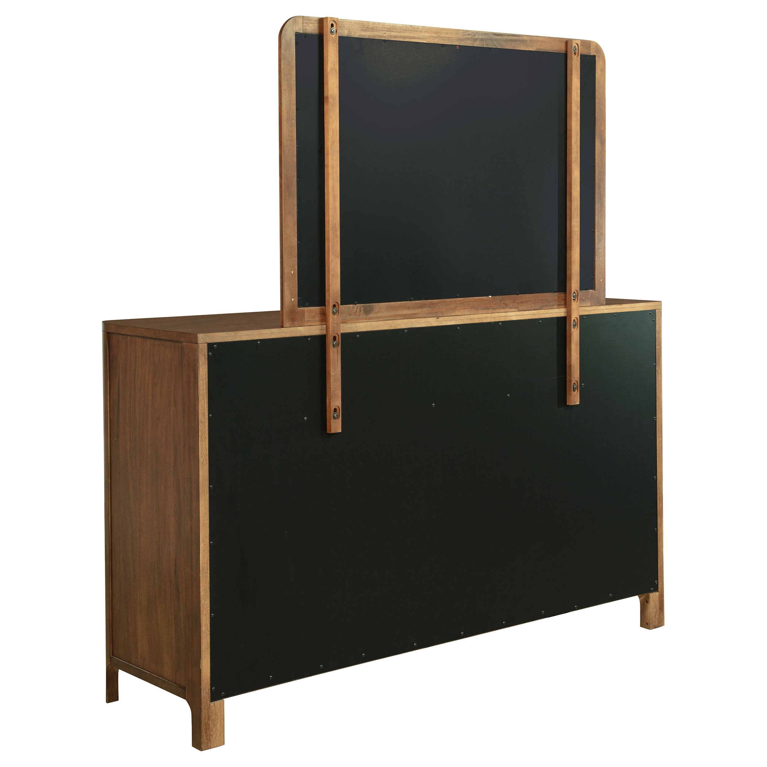 Maderia Dresser with Mirror - Ideal Furniture (Fresno,CA)