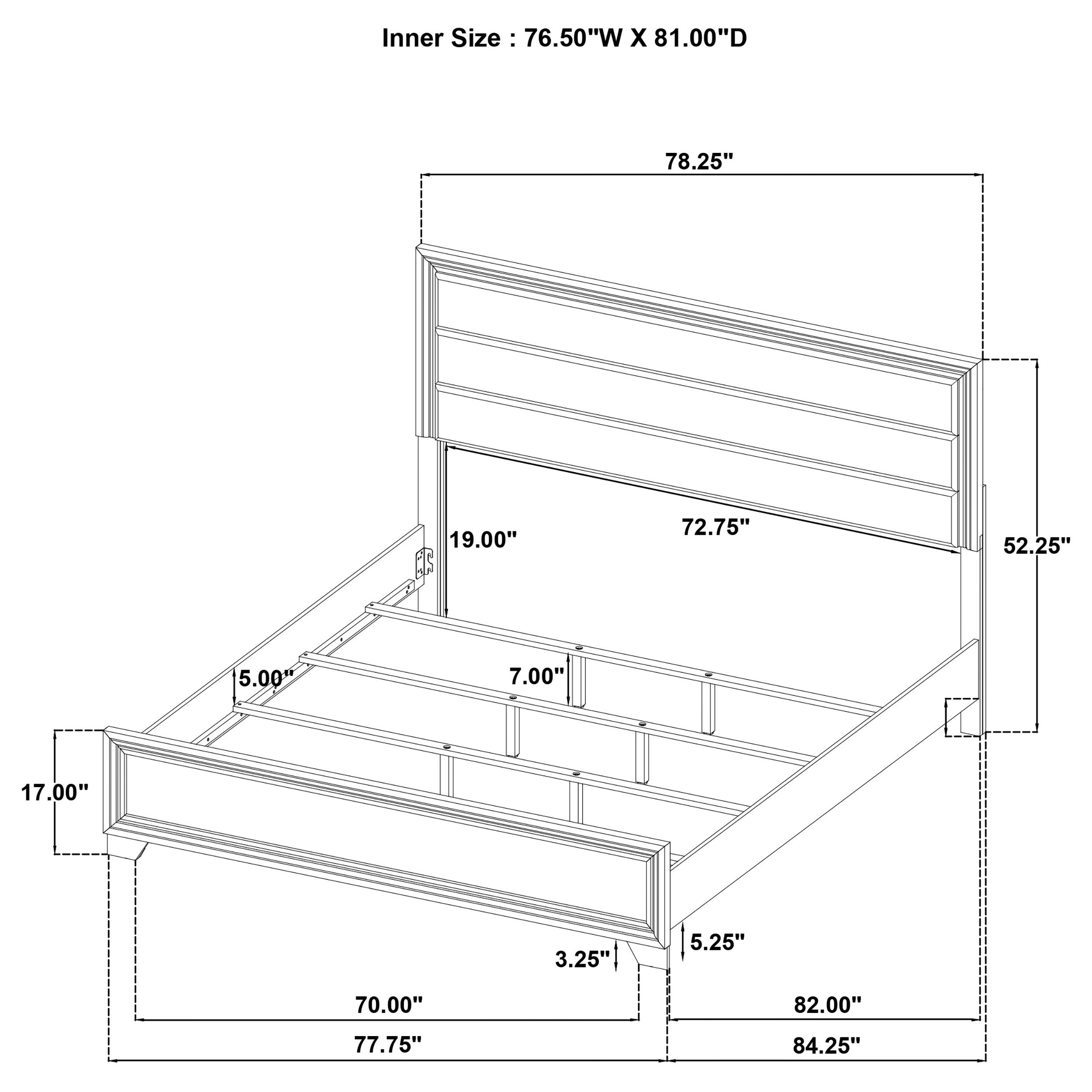 Wright Bedroom Set - Ideal Furniture (Fresno,CA)