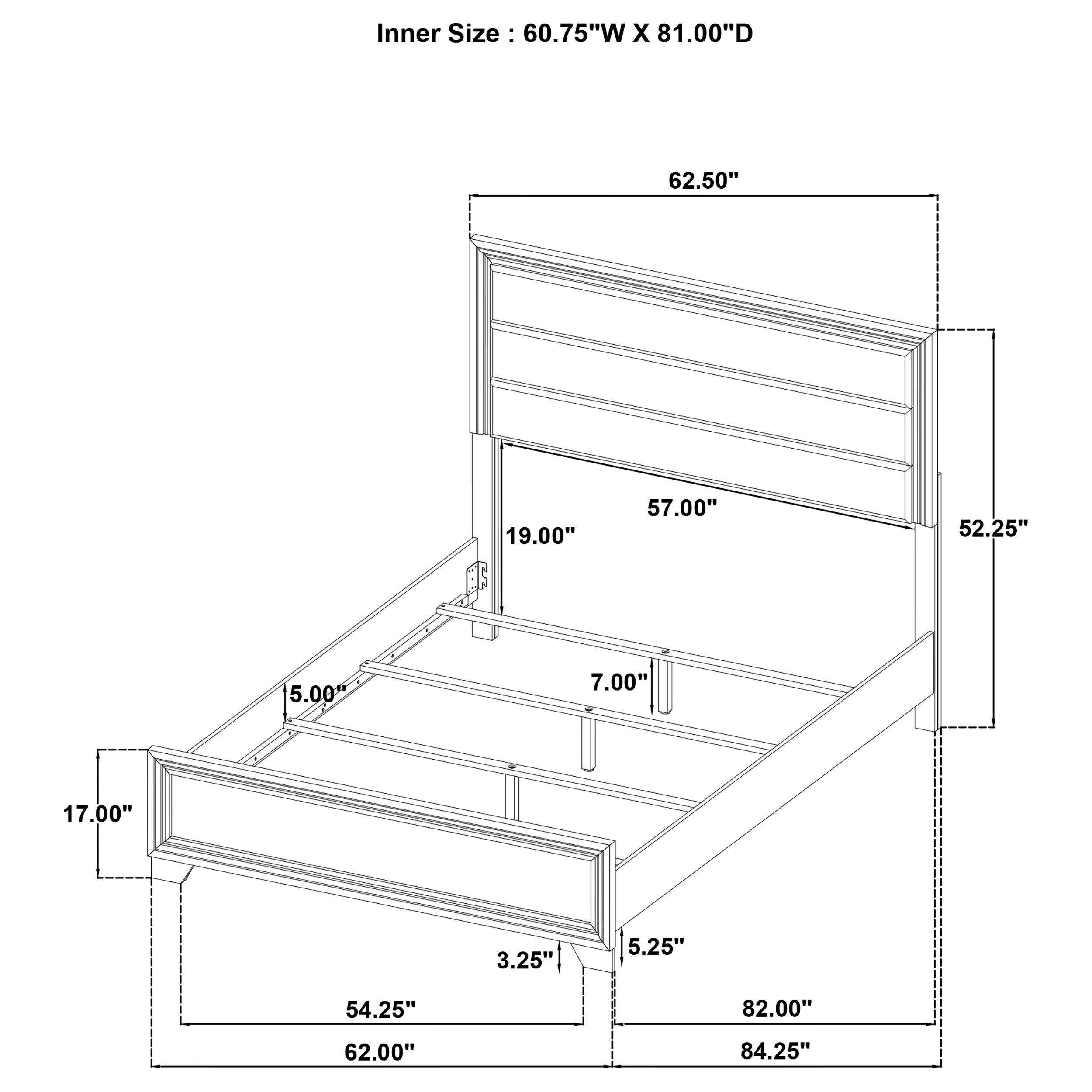 Wright Bedroom Set - Ideal Furniture (Fresno,CA)