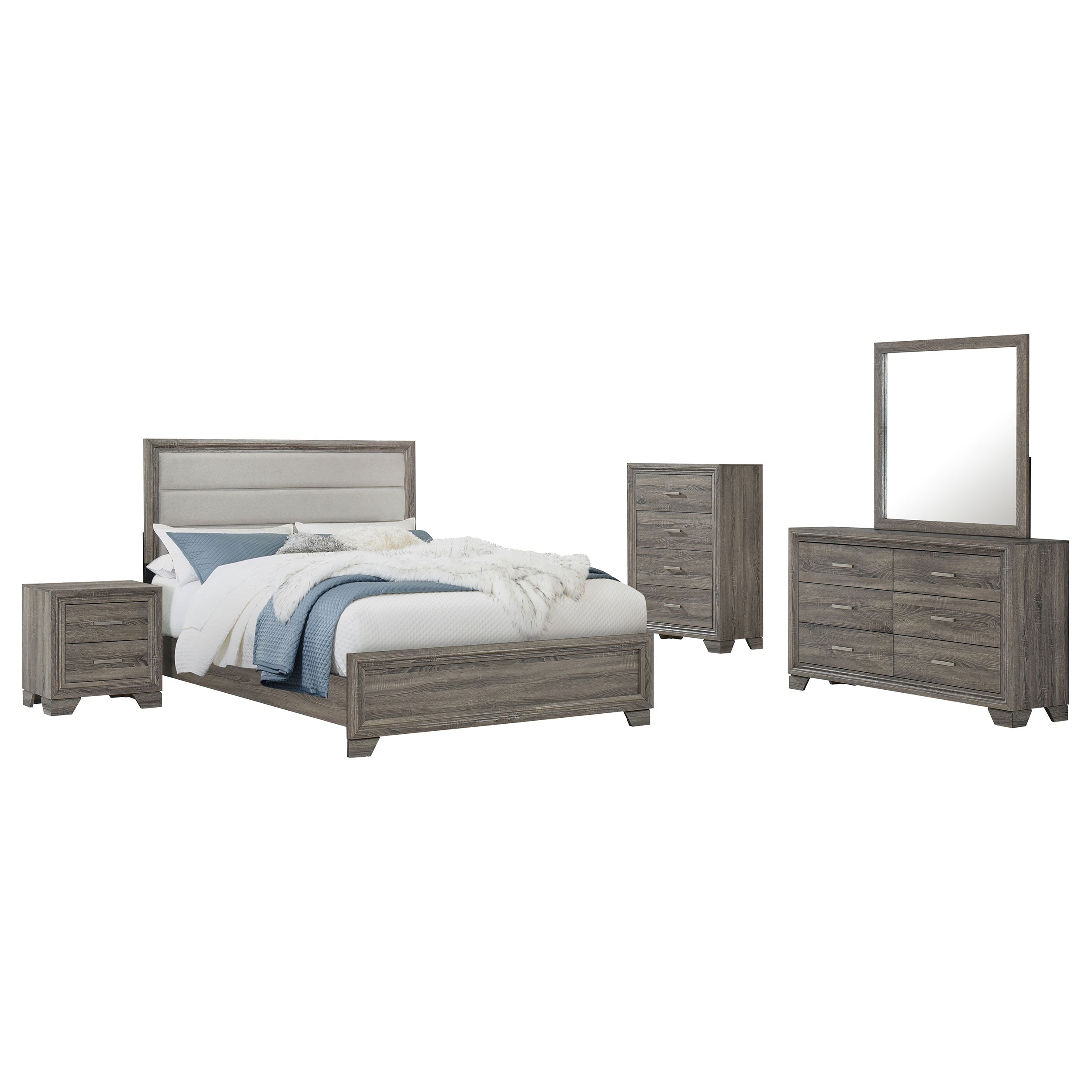 Wright Bedroom Set - Ideal Furniture (Fresno,CA)