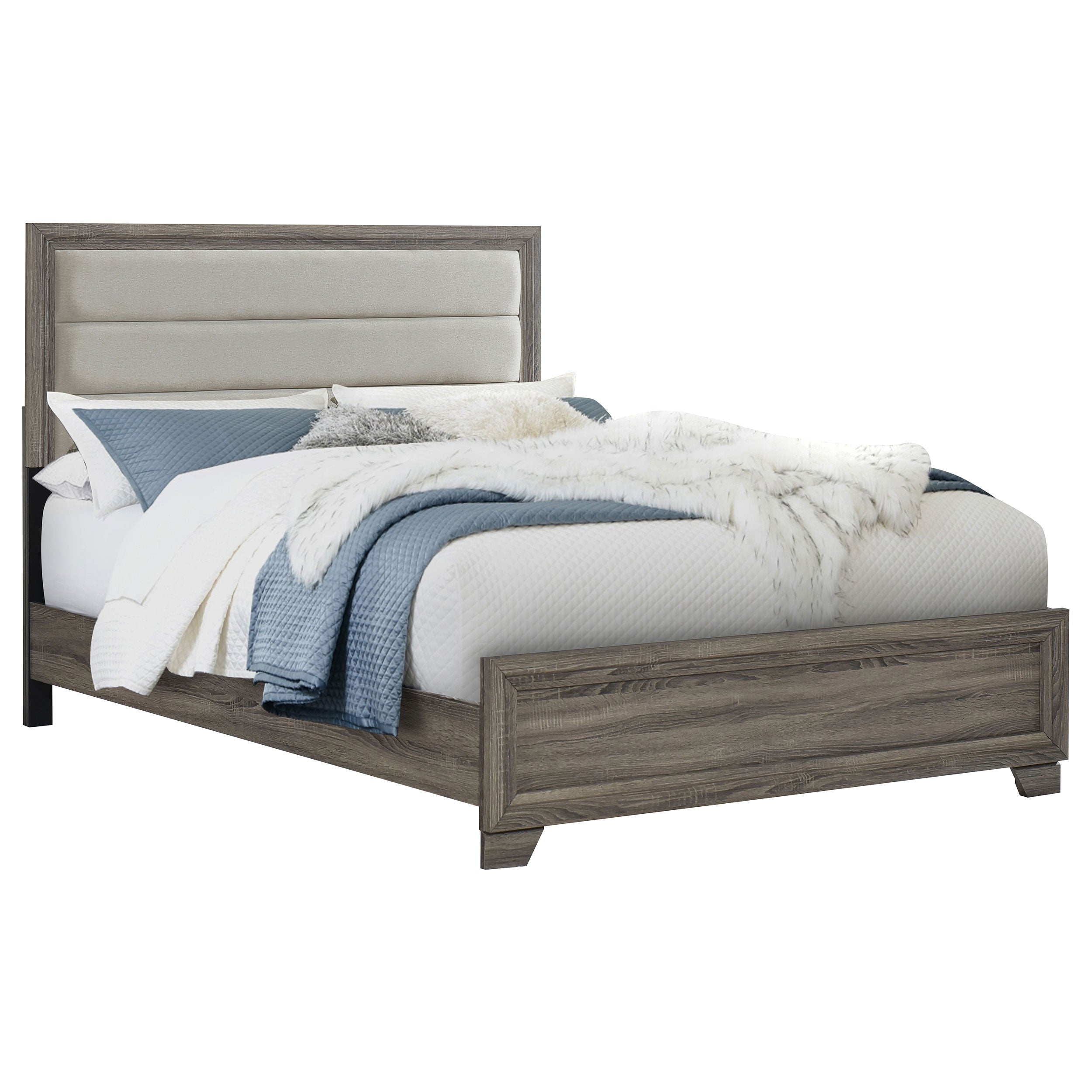 Wright Panel Bed - Ideal Furniture (Fresno,CA)
