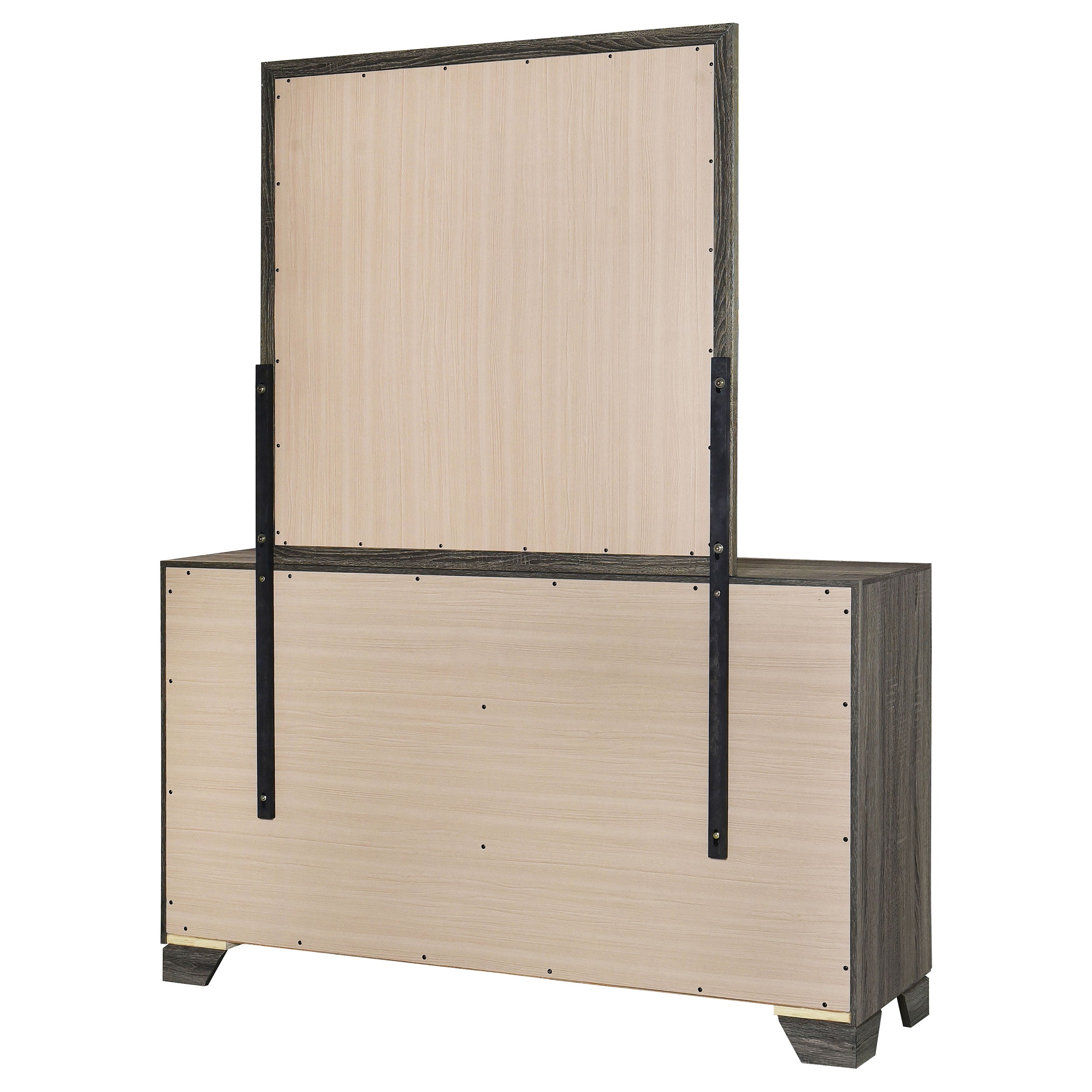 Wright Dresser with Mirror - Ideal Furniture (Fresno,CA)