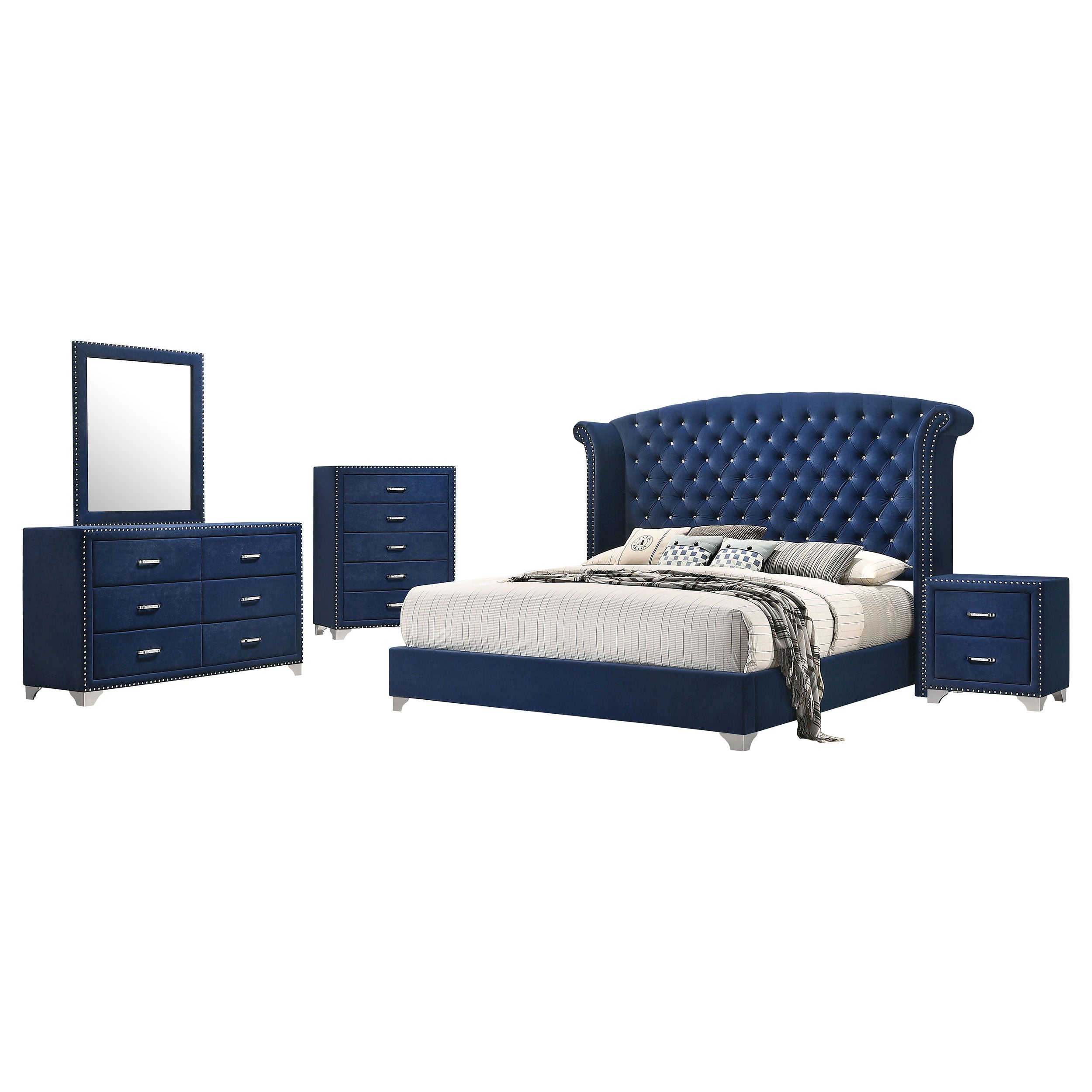 Melody Bedroom Set - Ideal Furniture (Fresno,CA)