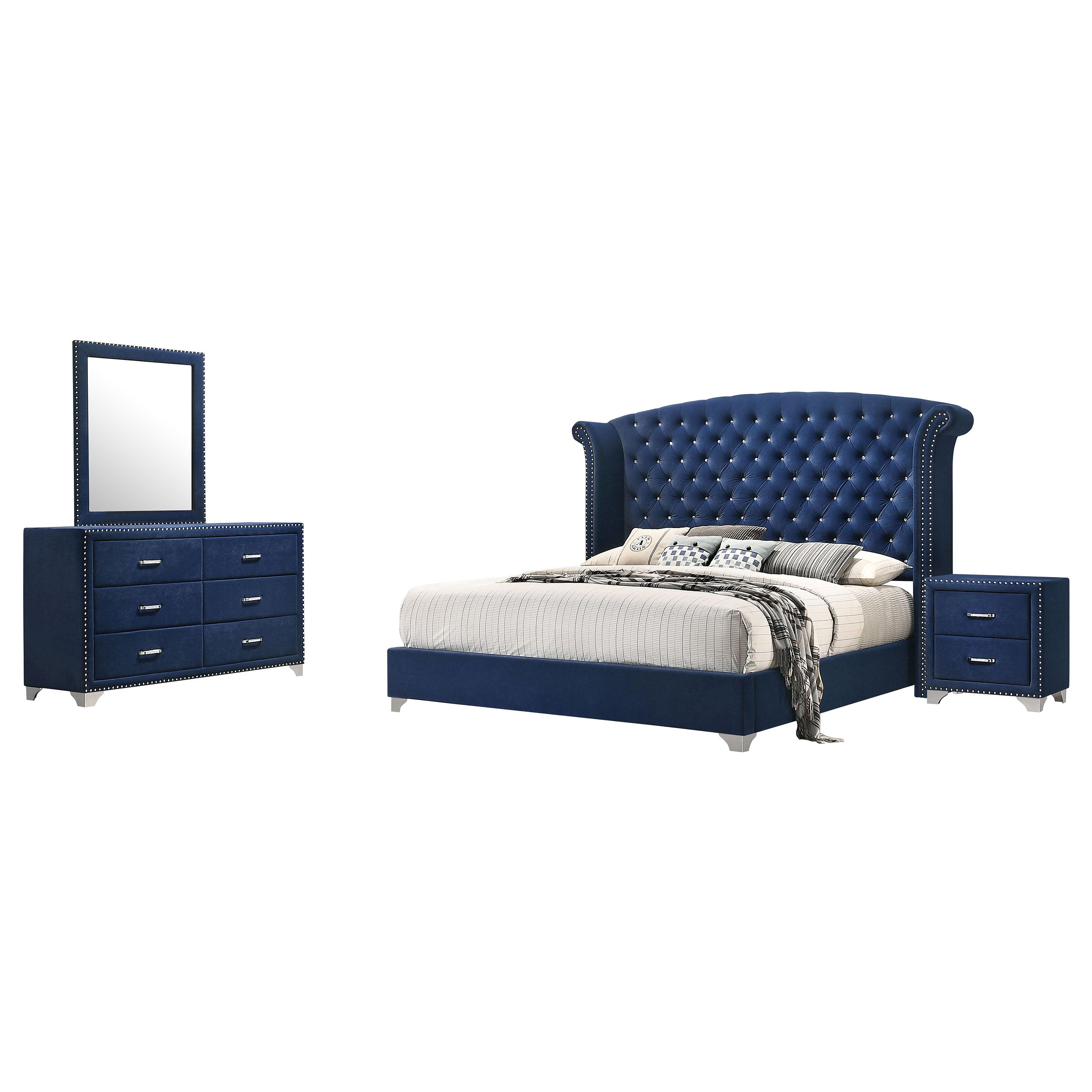 Melody Bedroom Set - Ideal Furniture (Fresno,CA)