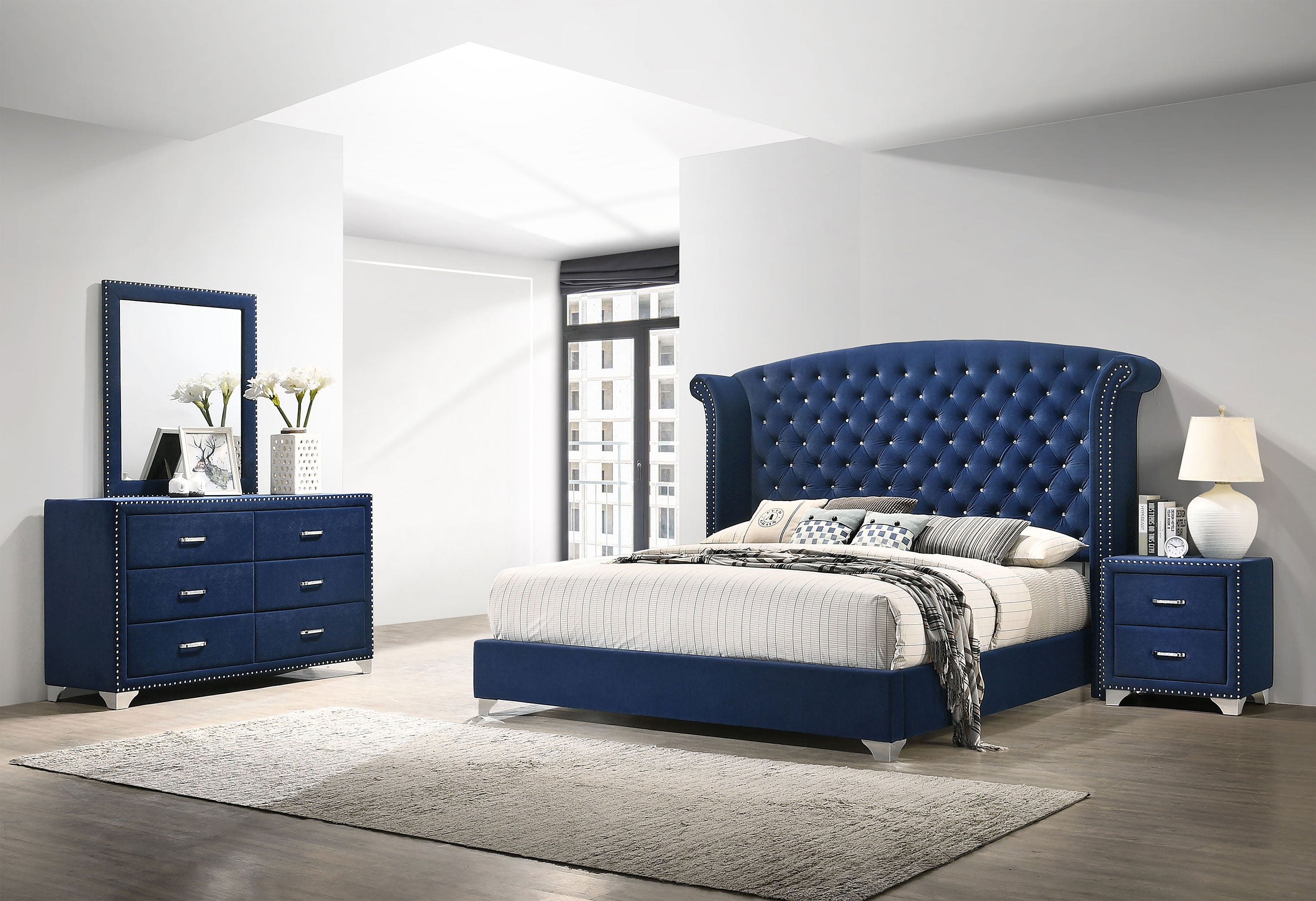 Melody Bedroom Set - Ideal Furniture (Fresno,CA)
