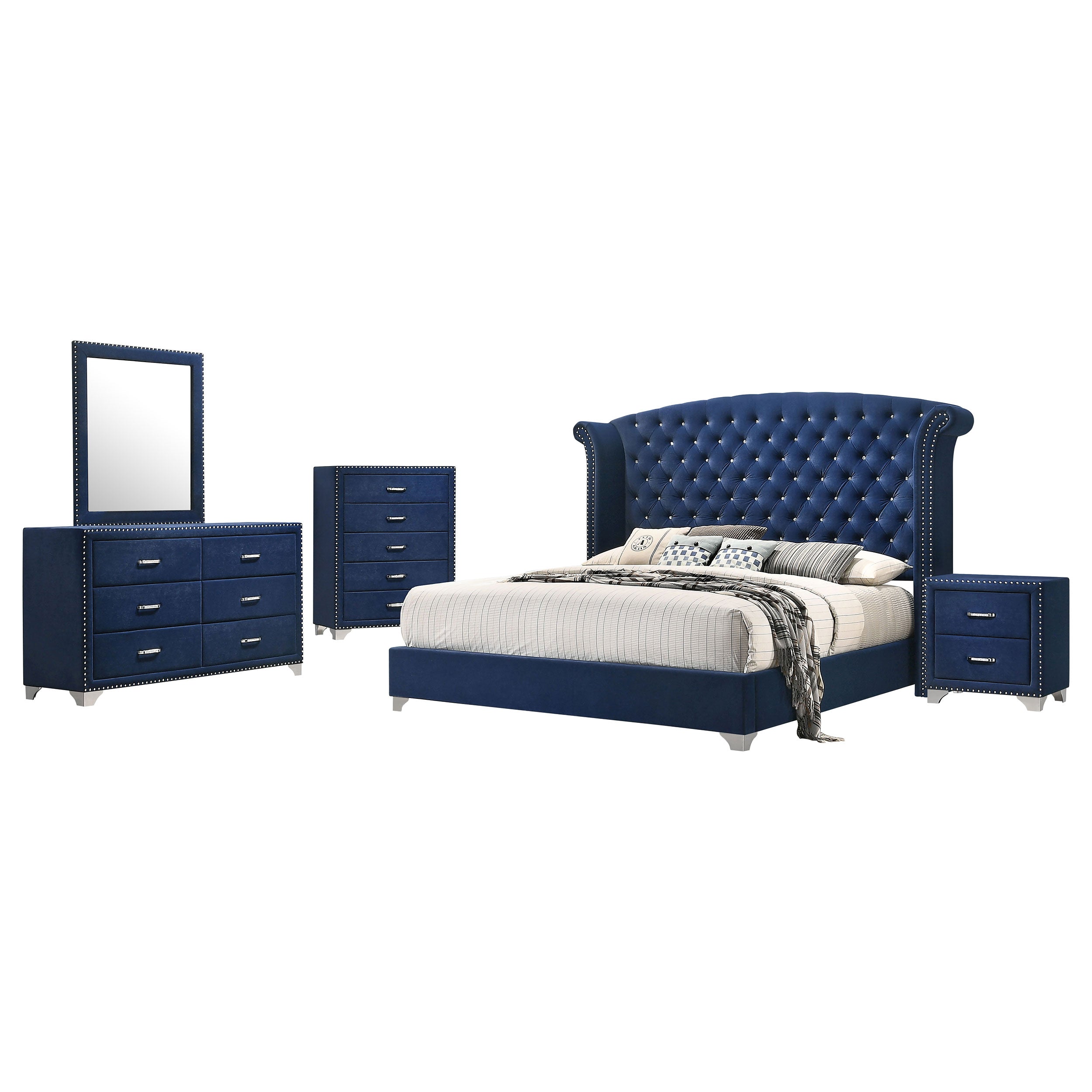 Melody Bedroom Set - Ideal Furniture (Fresno,CA)