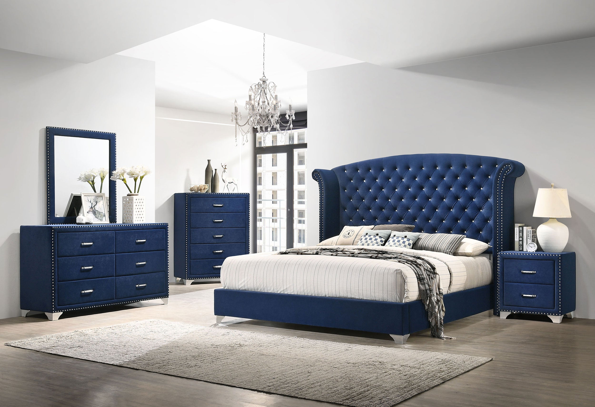 Melody Nightstand - Ideal Furniture (Fresno,CA)