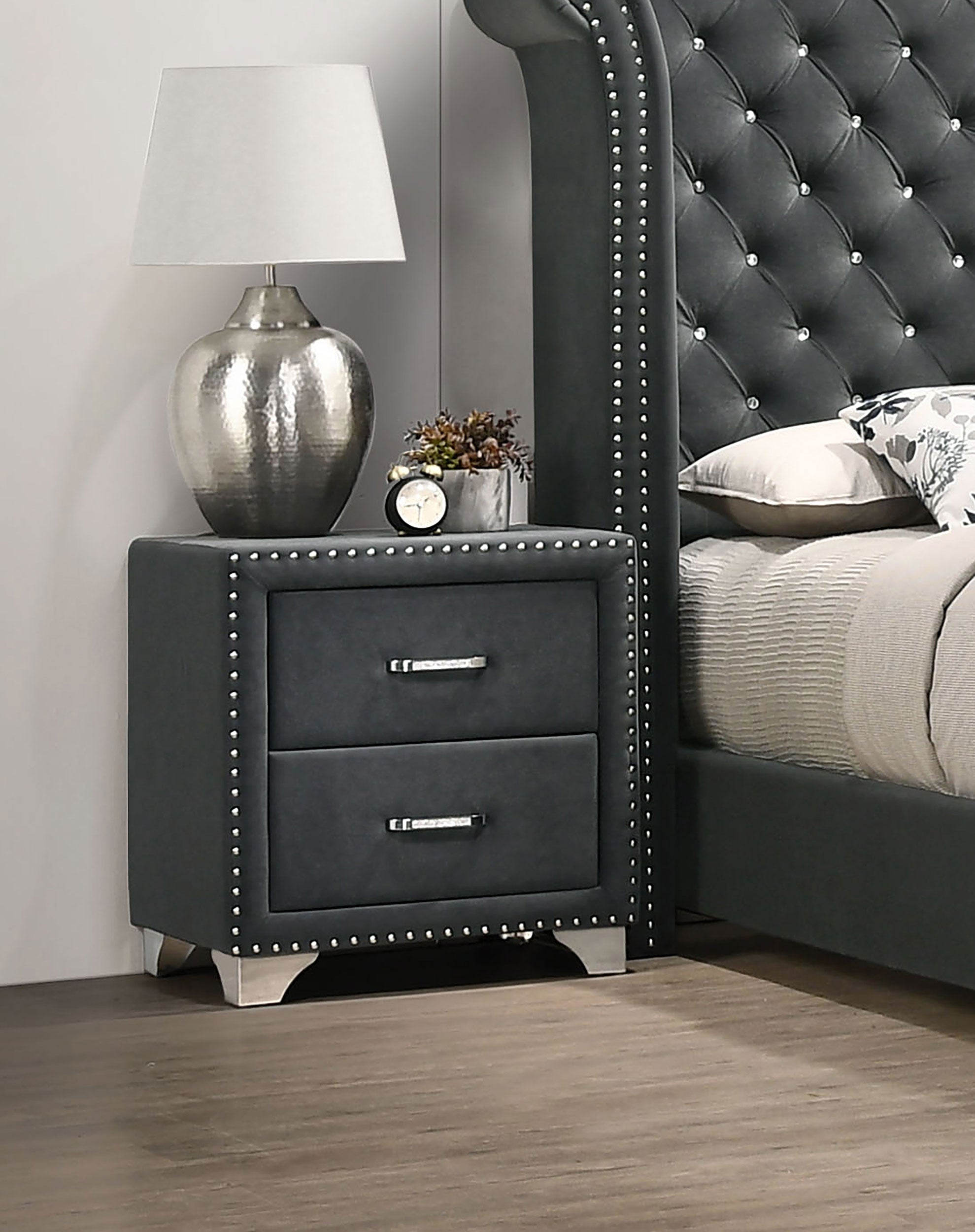Melody Nightstand - Ideal Furniture (Fresno,CA)