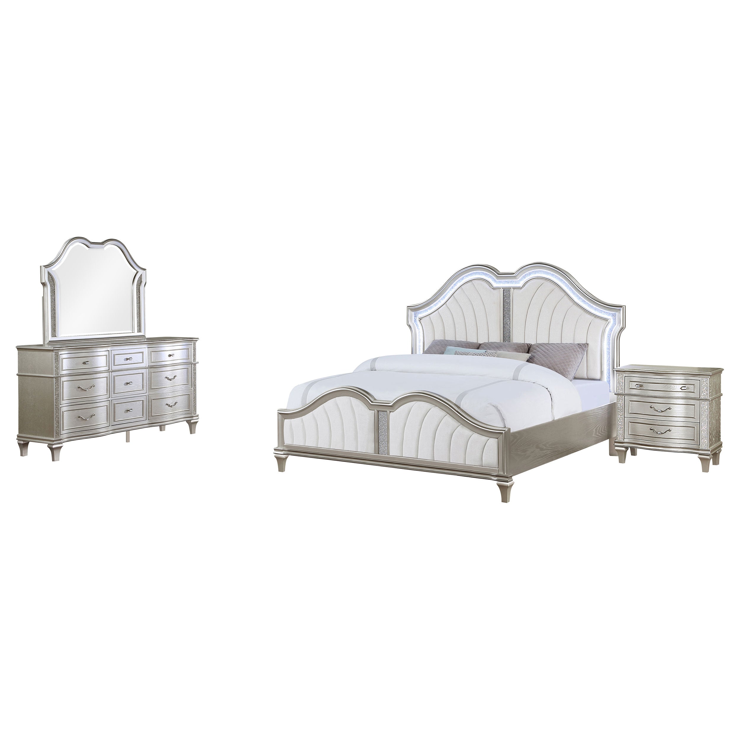 Evangeline Bedroom Set - Ideal Furniture (Fresno,CA)