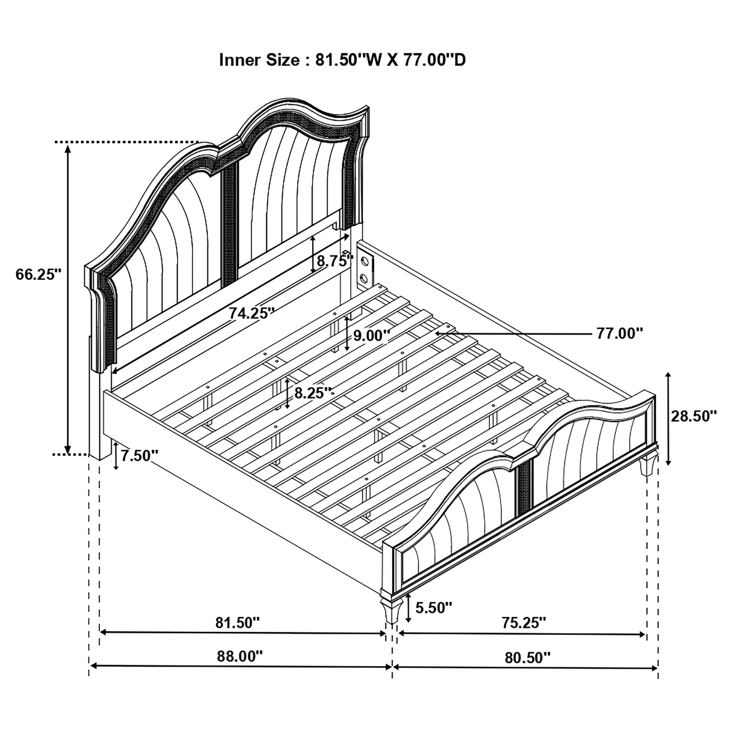 Evangeline Bedroom Set - Ideal Furniture (Fresno,CA)