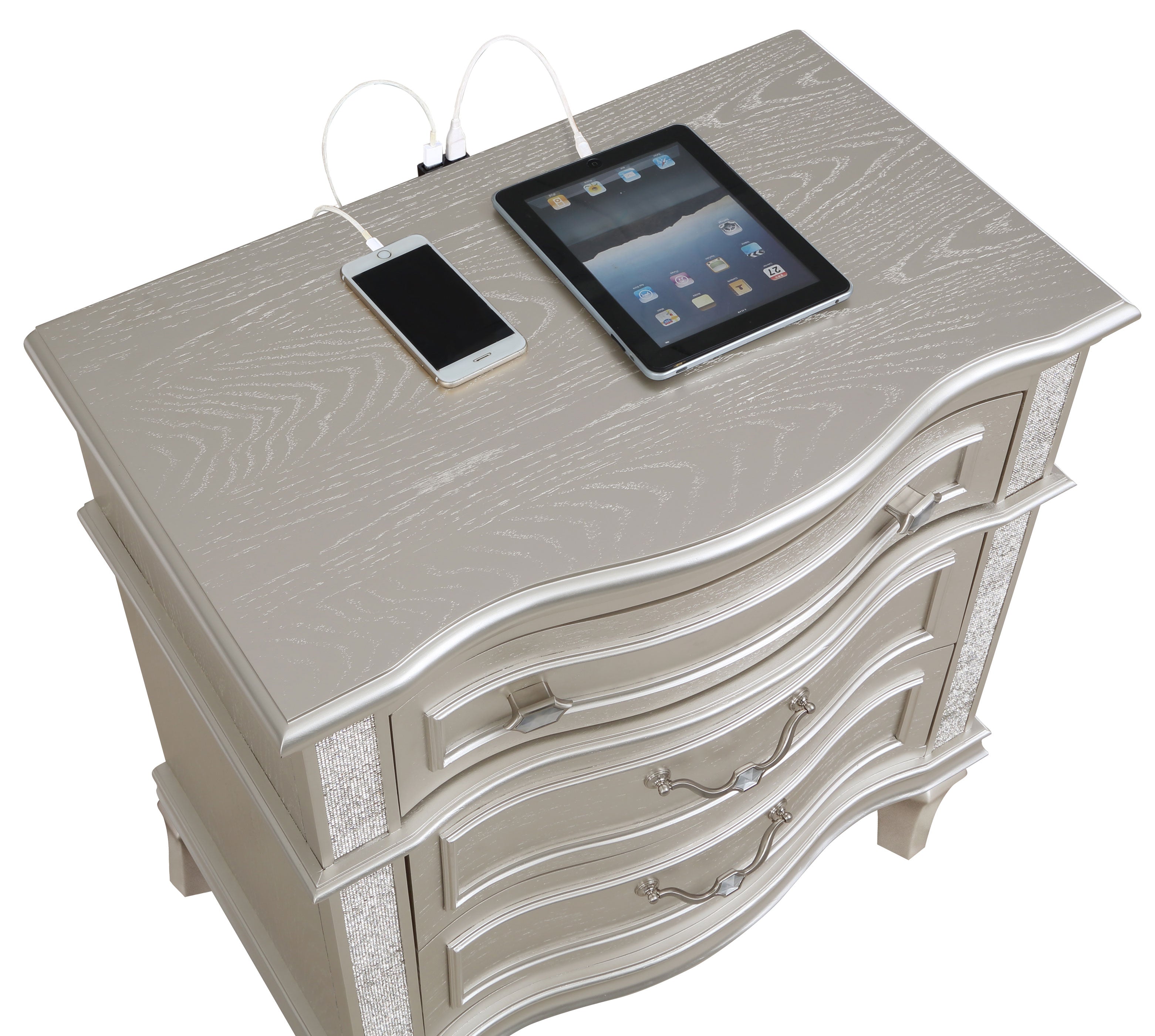 Evangeline Nightstand - Ideal Furniture (Fresno,CA)