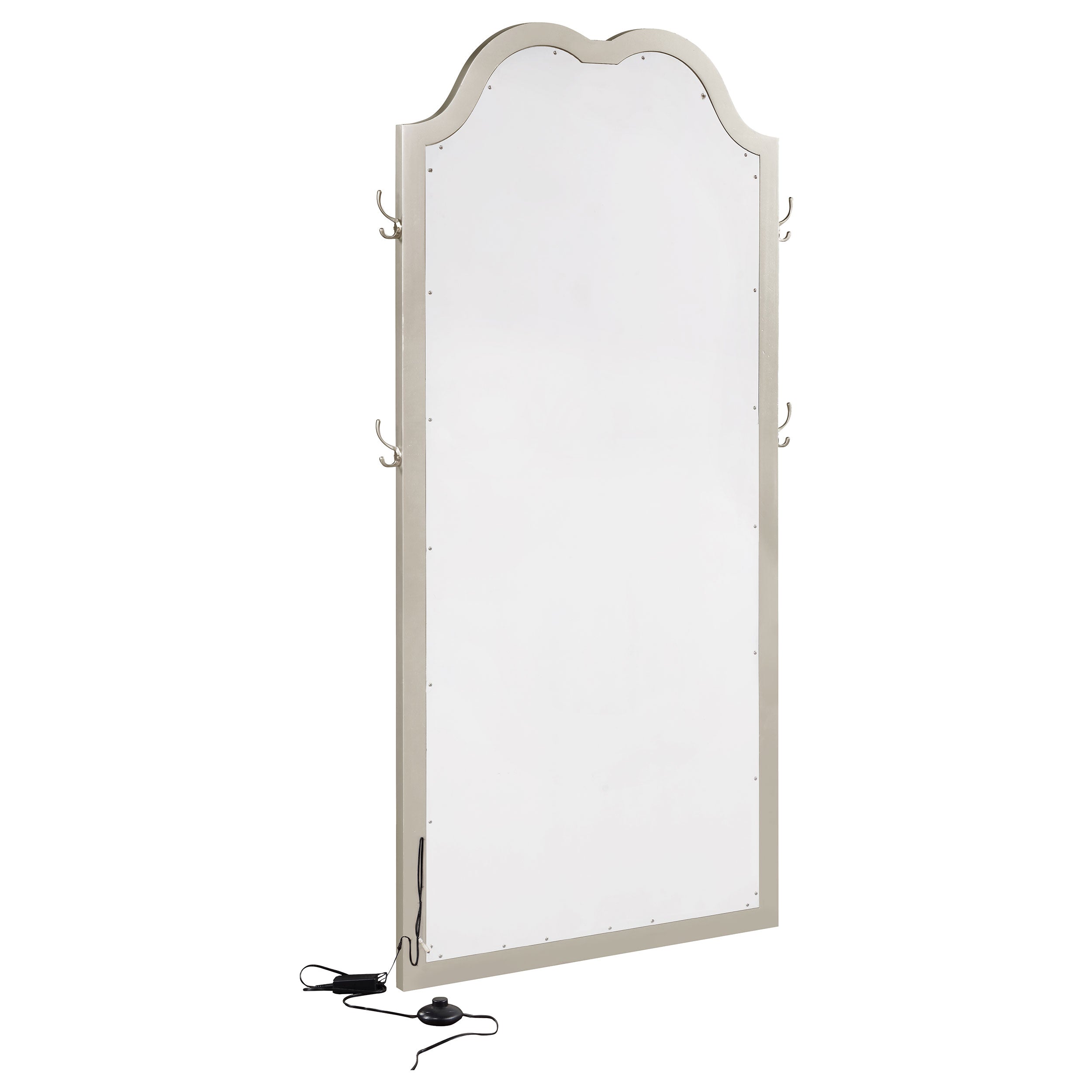Evangeline Floor Mirror with LED Lighting - Ideal Furniture (Fresno,CA)