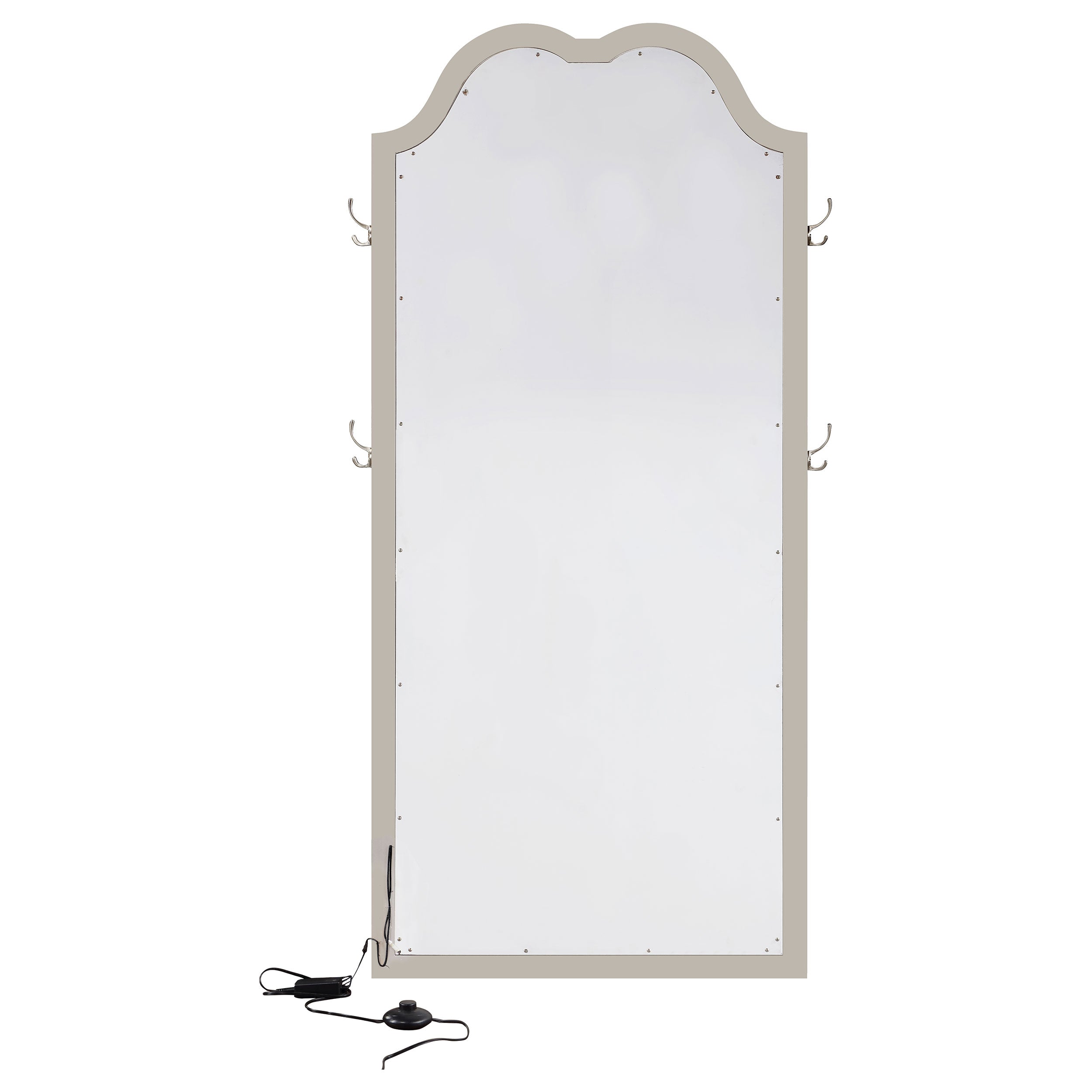 Evangeline Floor Mirror with LED Lighting - Ideal Furniture (Fresno,CA)