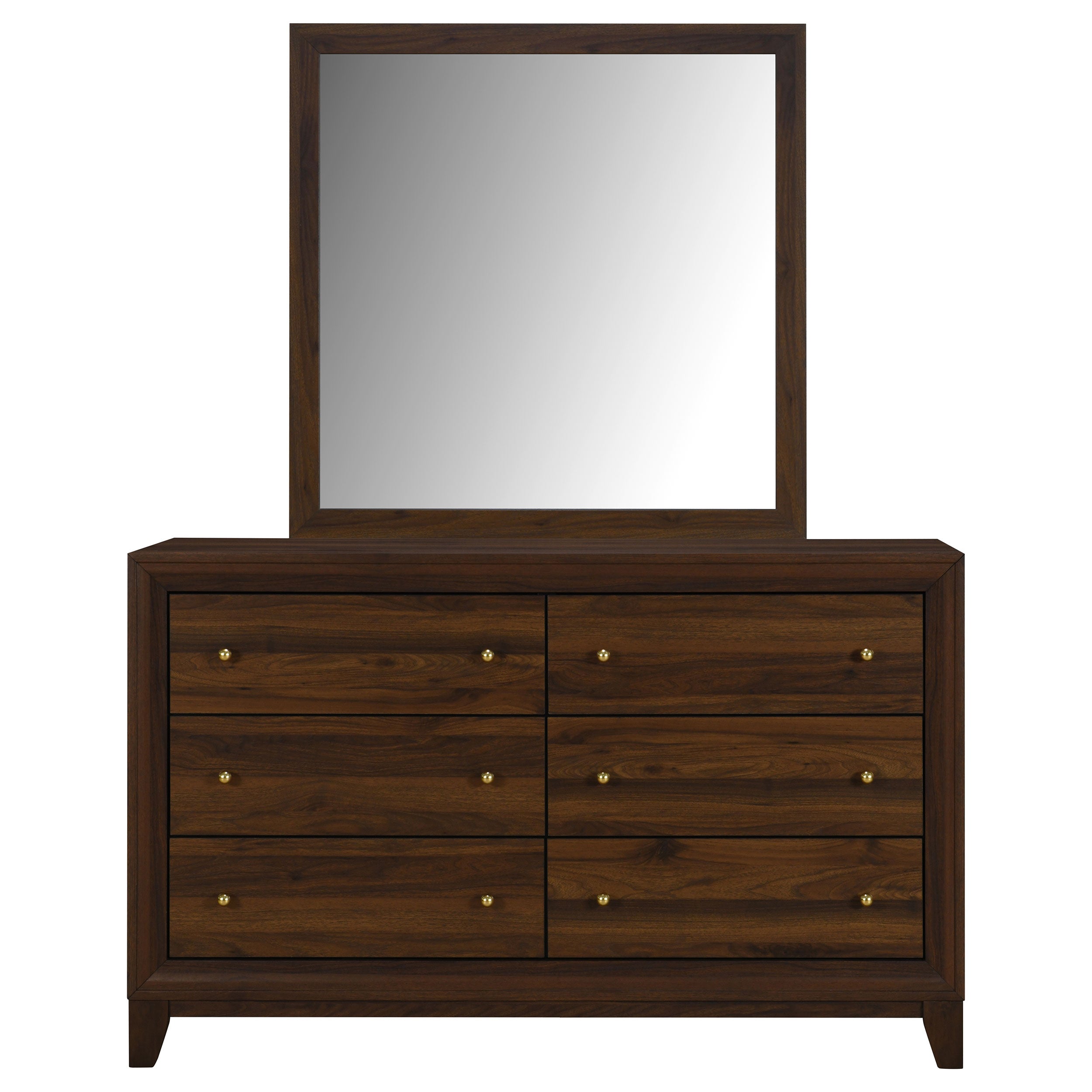 Welsley Dresser with Mirror - Ideal Furniture (Fresno,CA)