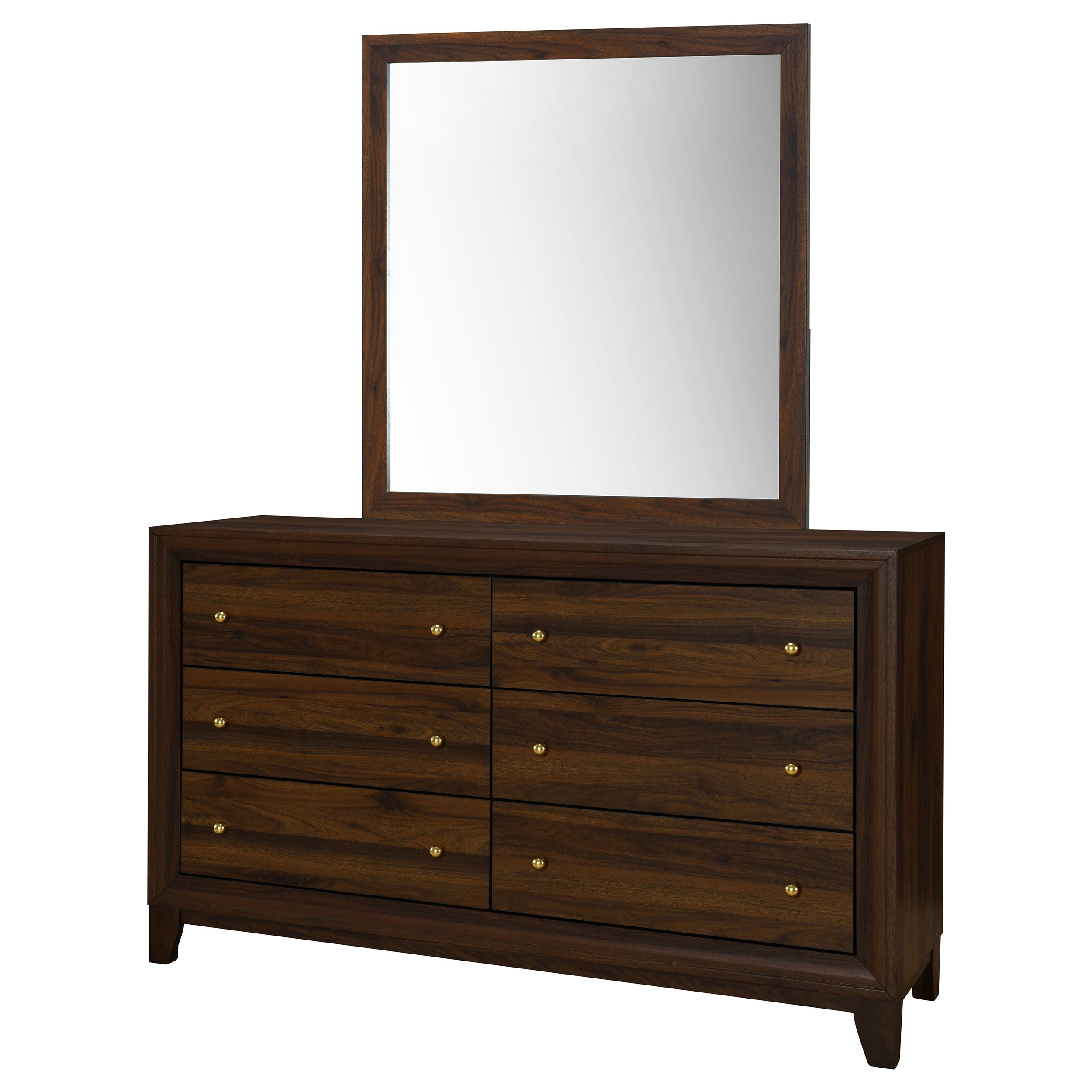 Welsley Dresser with Mirror - Ideal Furniture (Fresno,CA)