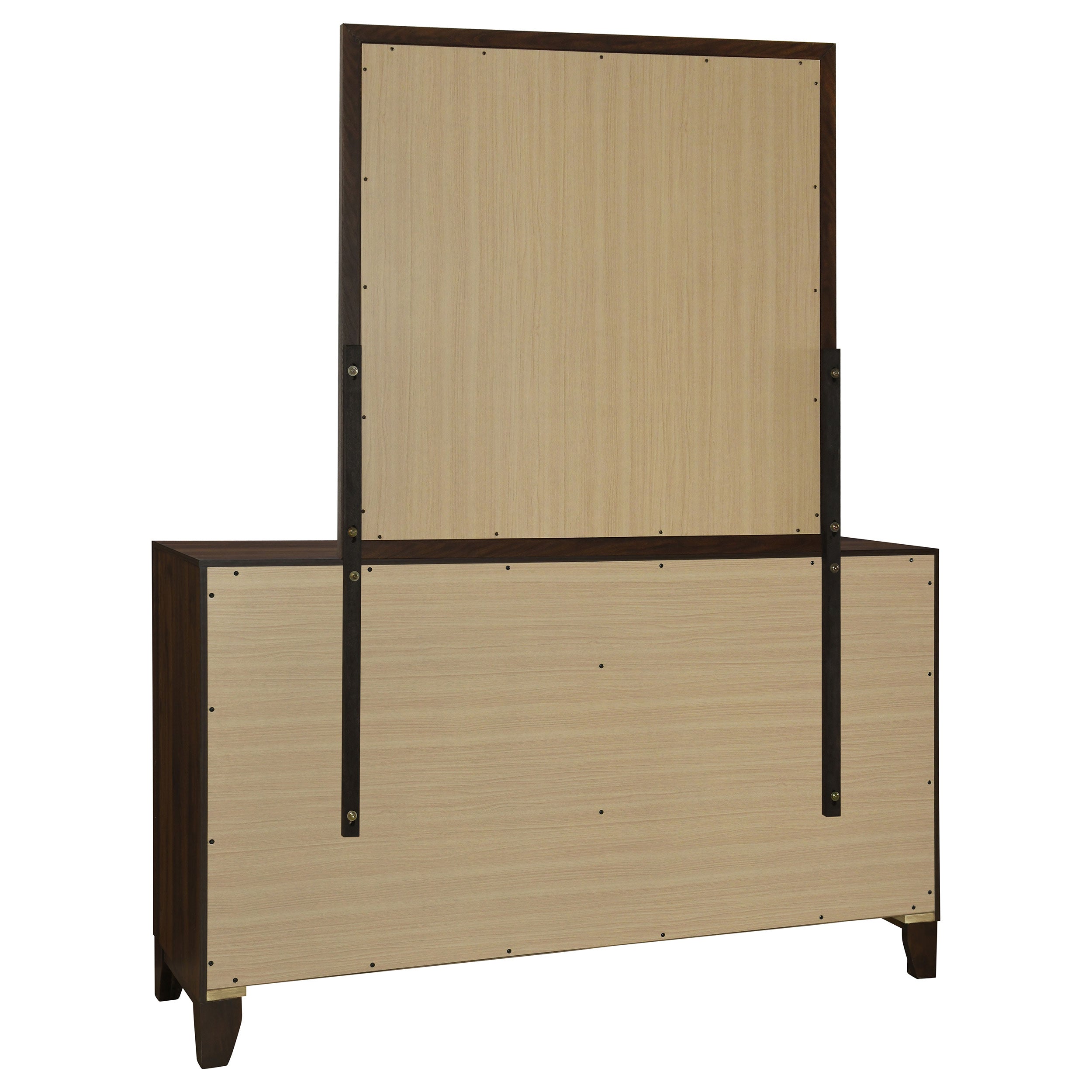 Welsley Dresser with Mirror - Ideal Furniture (Fresno,CA)