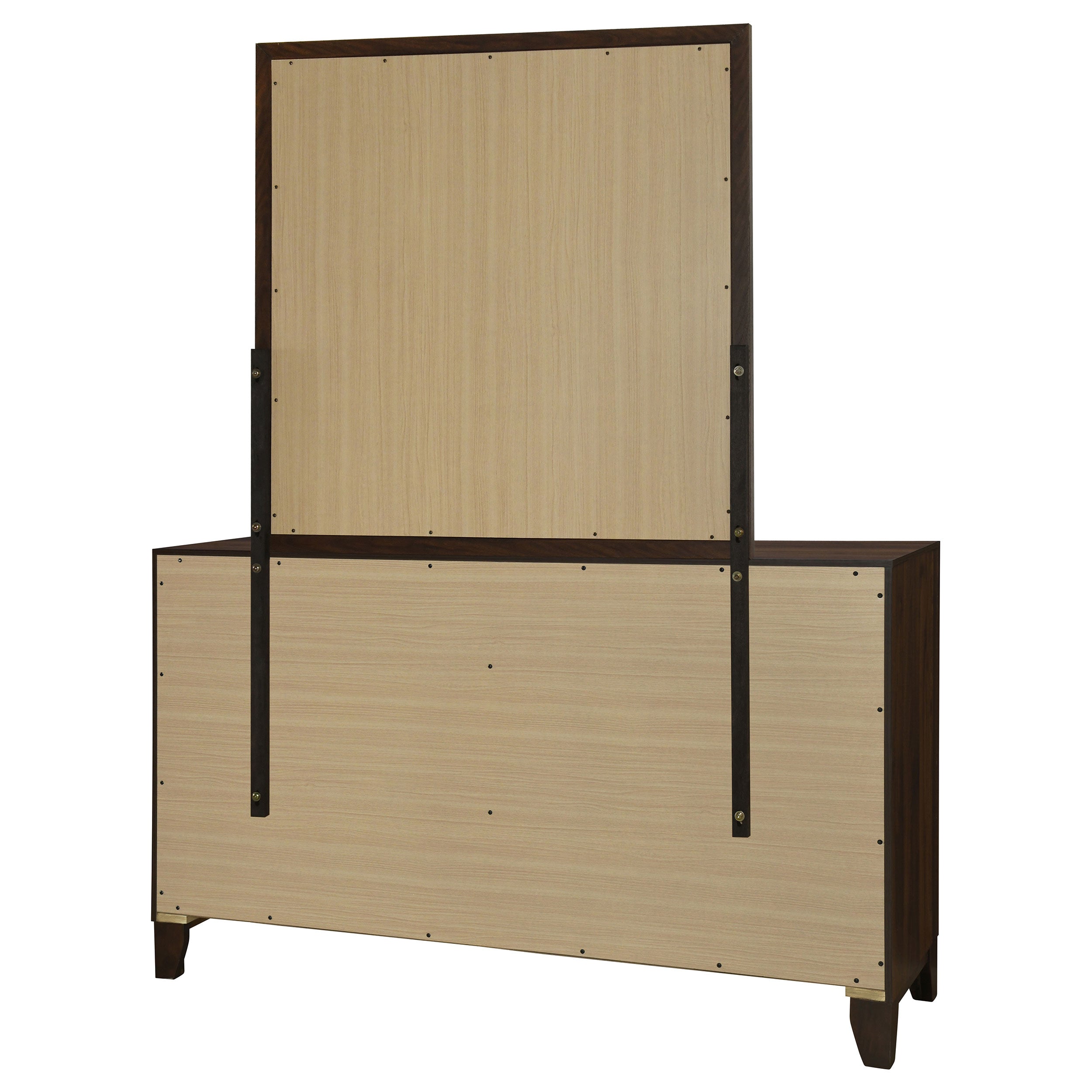 Welsley Dresser with Mirror - Ideal Furniture (Fresno,CA)