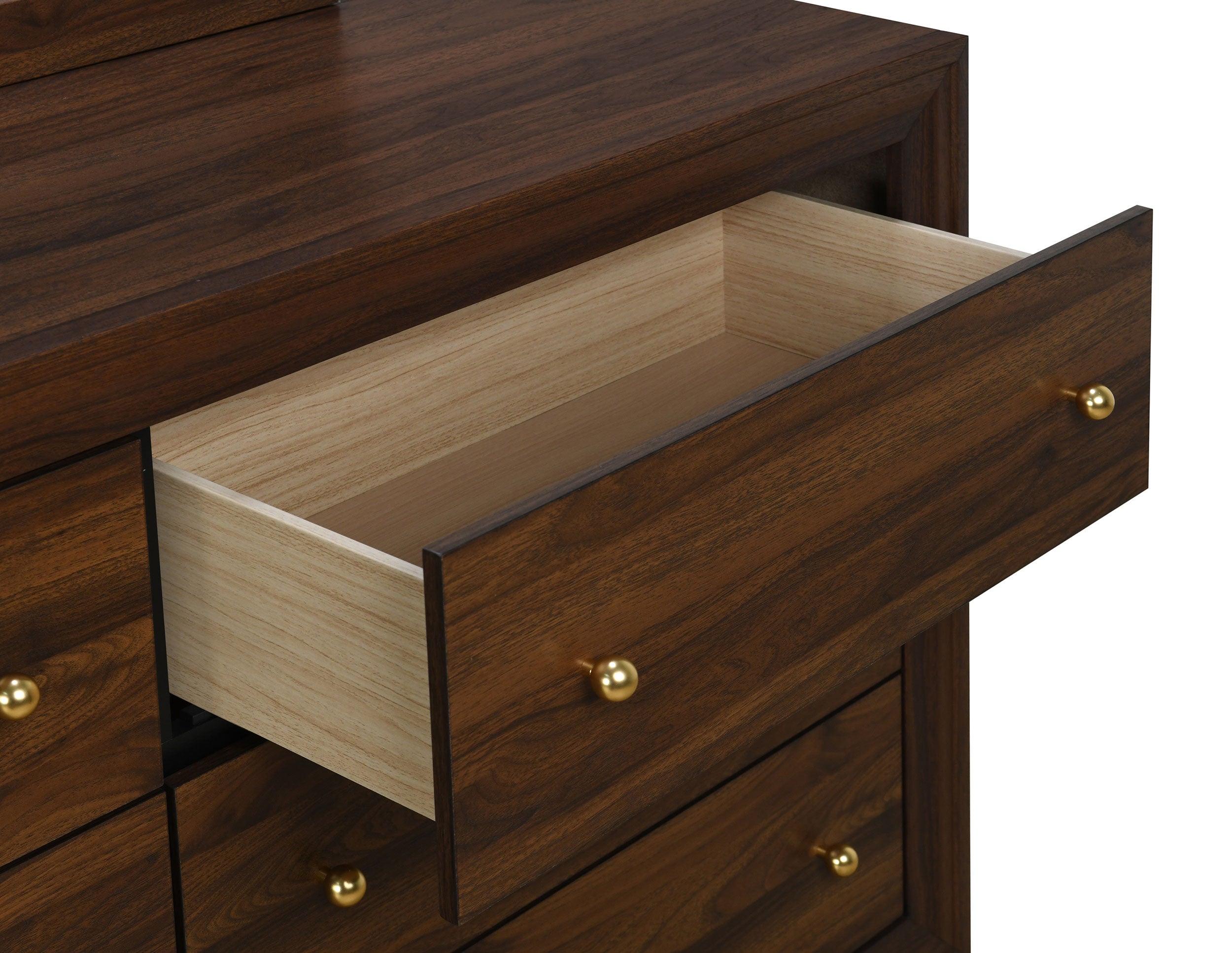 Welsley Dresser with Mirror - Ideal Furniture (Fresno,CA)