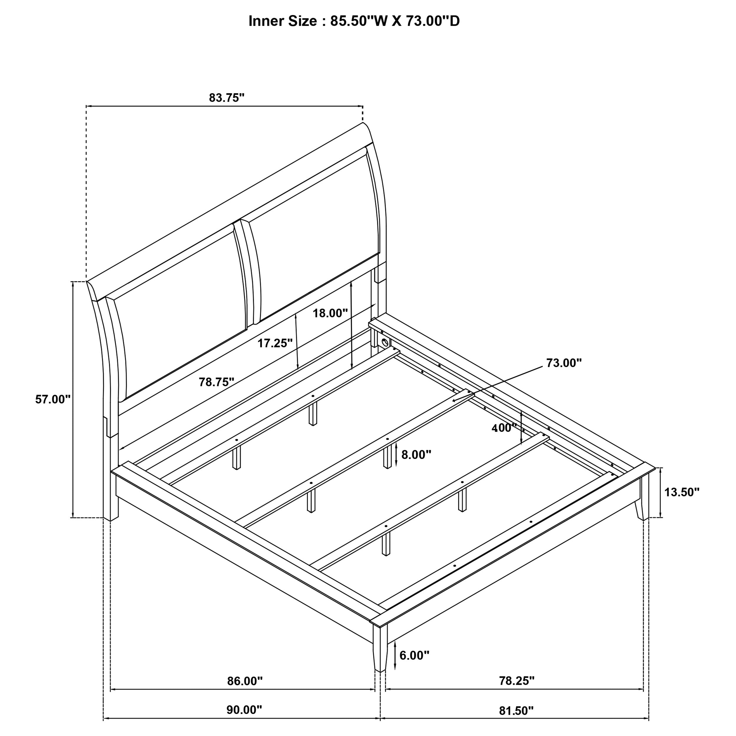 Bexhill Bedroom Set - Ideal Furniture (Fresno,CA)