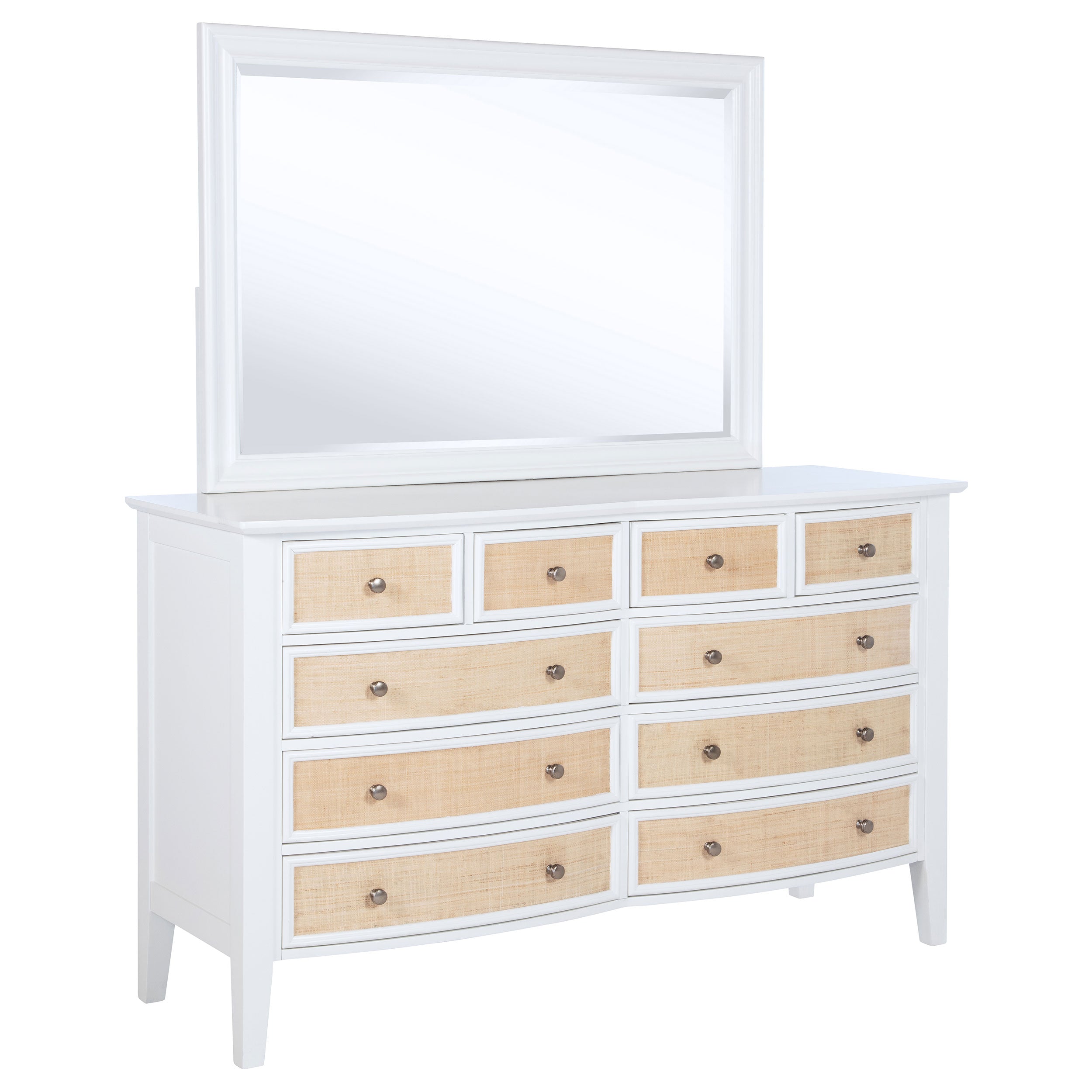 Bexhill Dresser with Mirror - Ideal Furniture (Fresno,CA)
