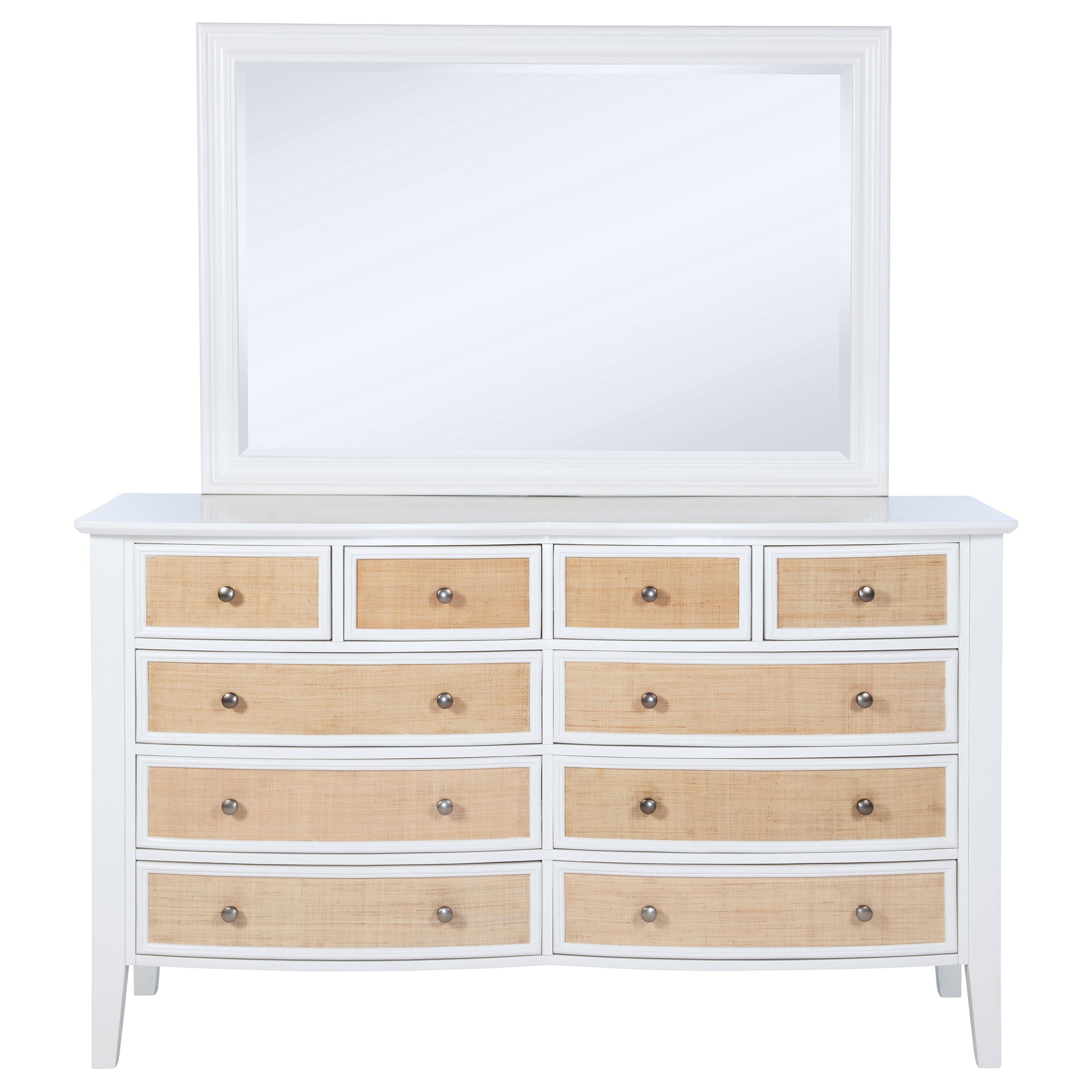 Bexhill Dresser with Mirror - Ideal Furniture (Fresno,CA)