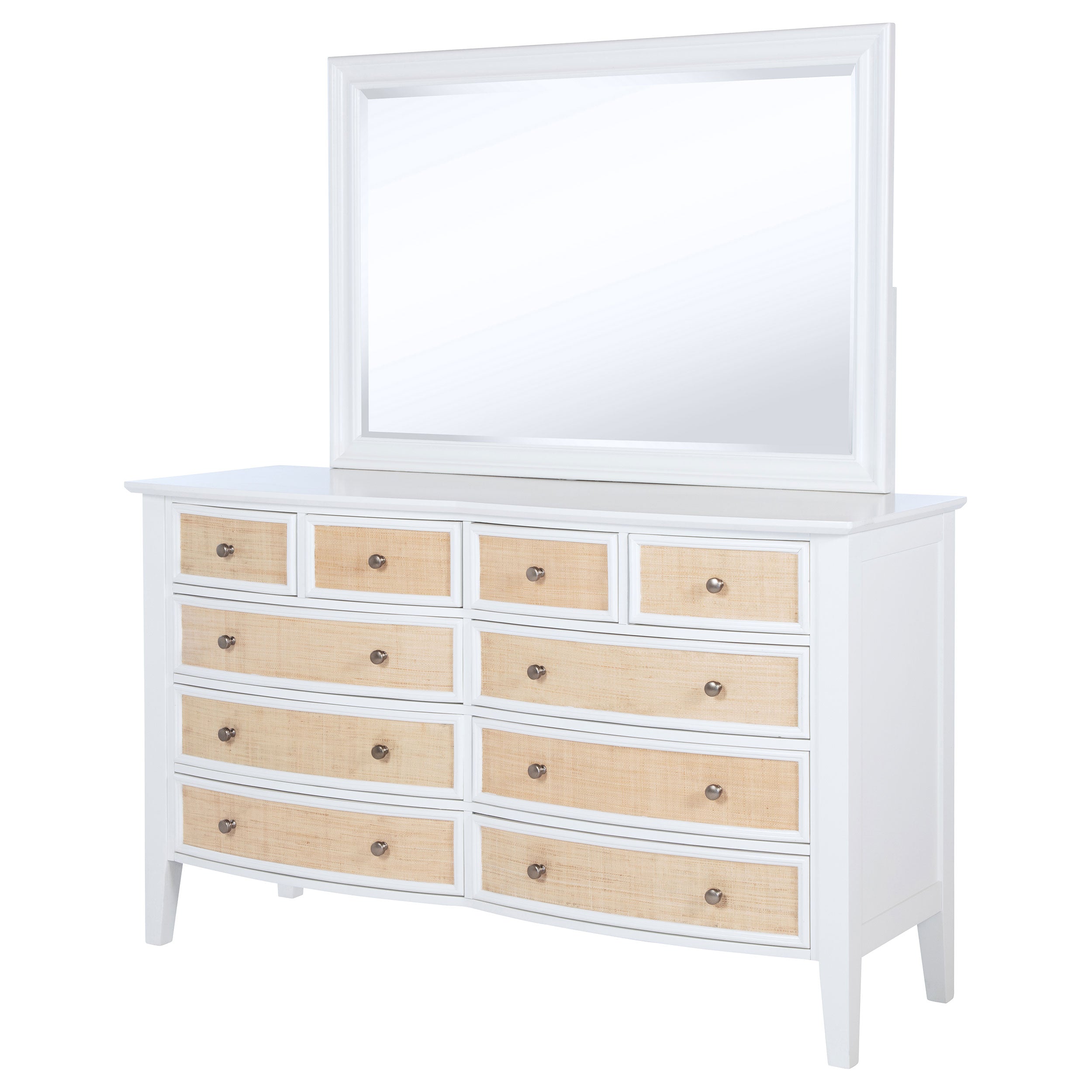 Bexhill Dresser with Mirror - Ideal Furniture (Fresno,CA)