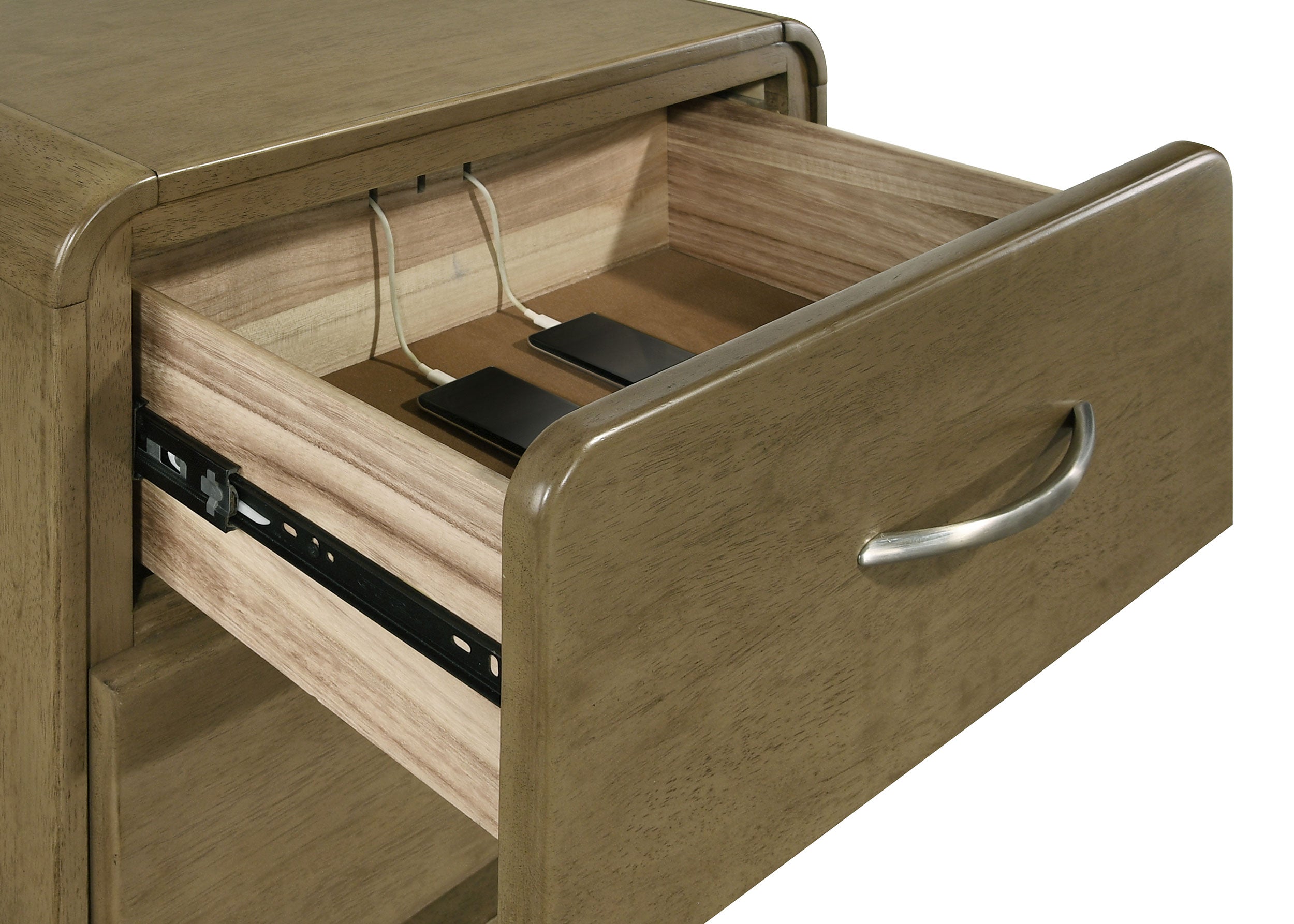 Amsbury Nightstand - Ideal Furniture (Fresno,CA)