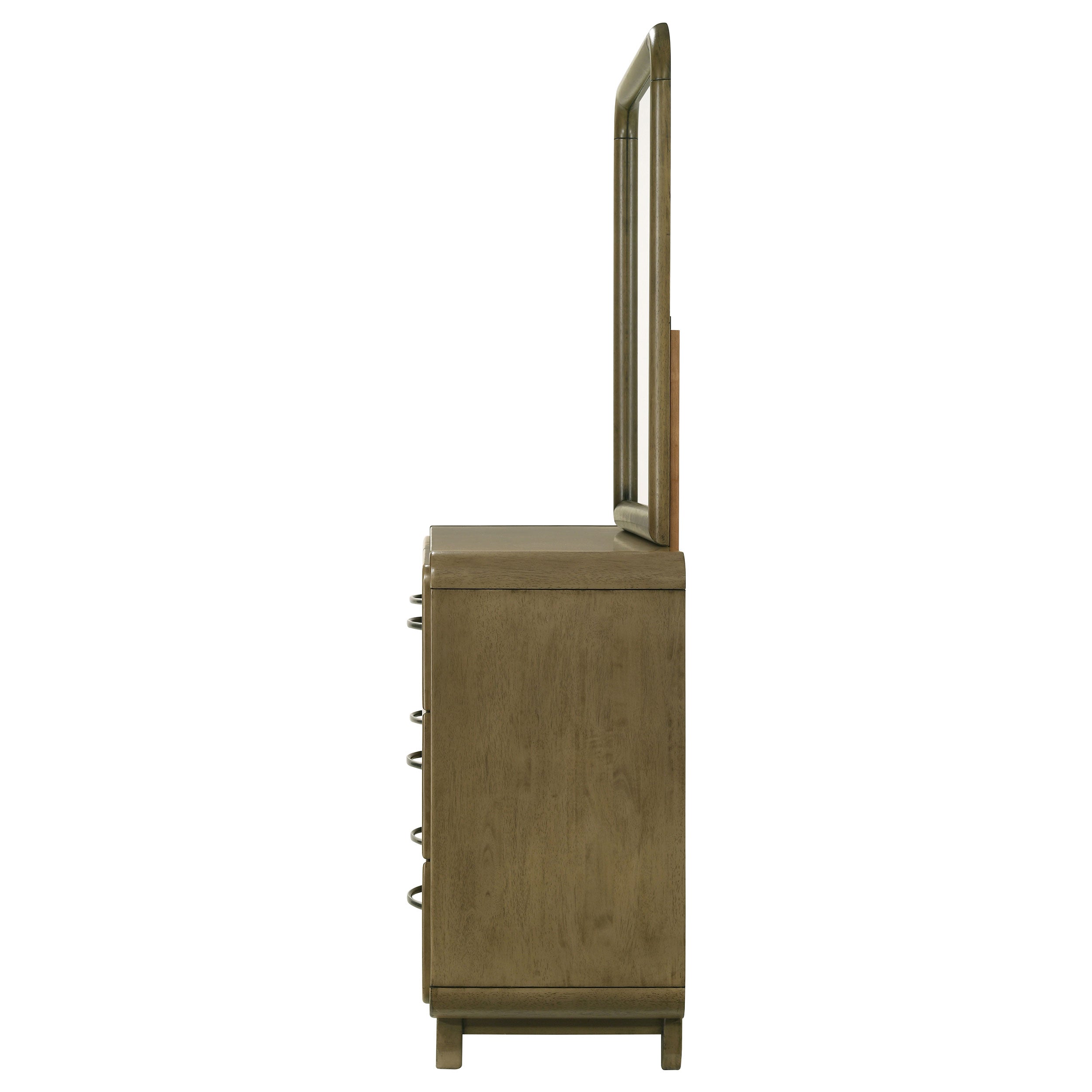 Amsbury Dresser with Mirror - Ideal Furniture (Fresno,CA)