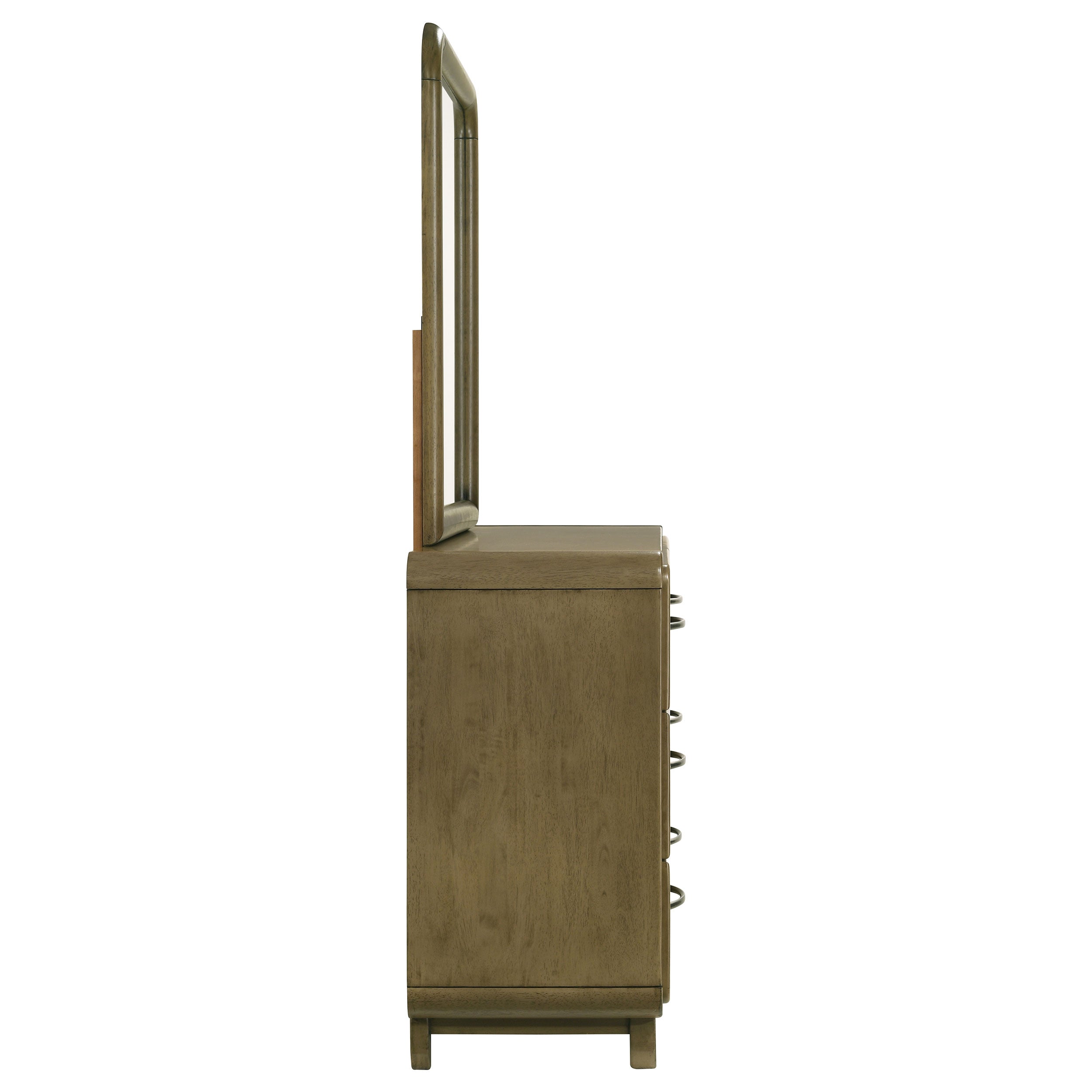 Amsbury Dresser with Mirror - Ideal Furniture (Fresno,CA)