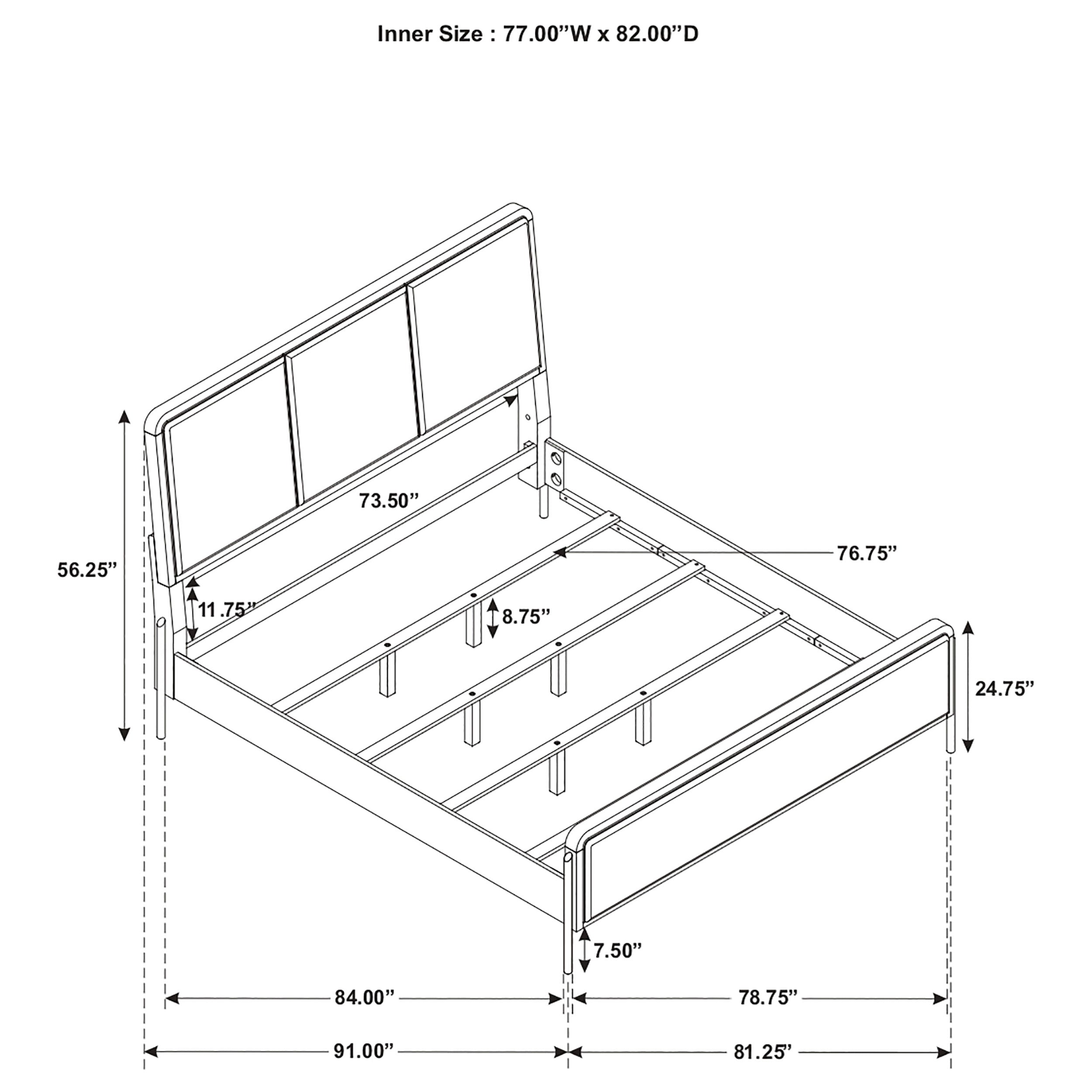 Arini Panel Bed - Ideal Furniture (Fresno,CA)