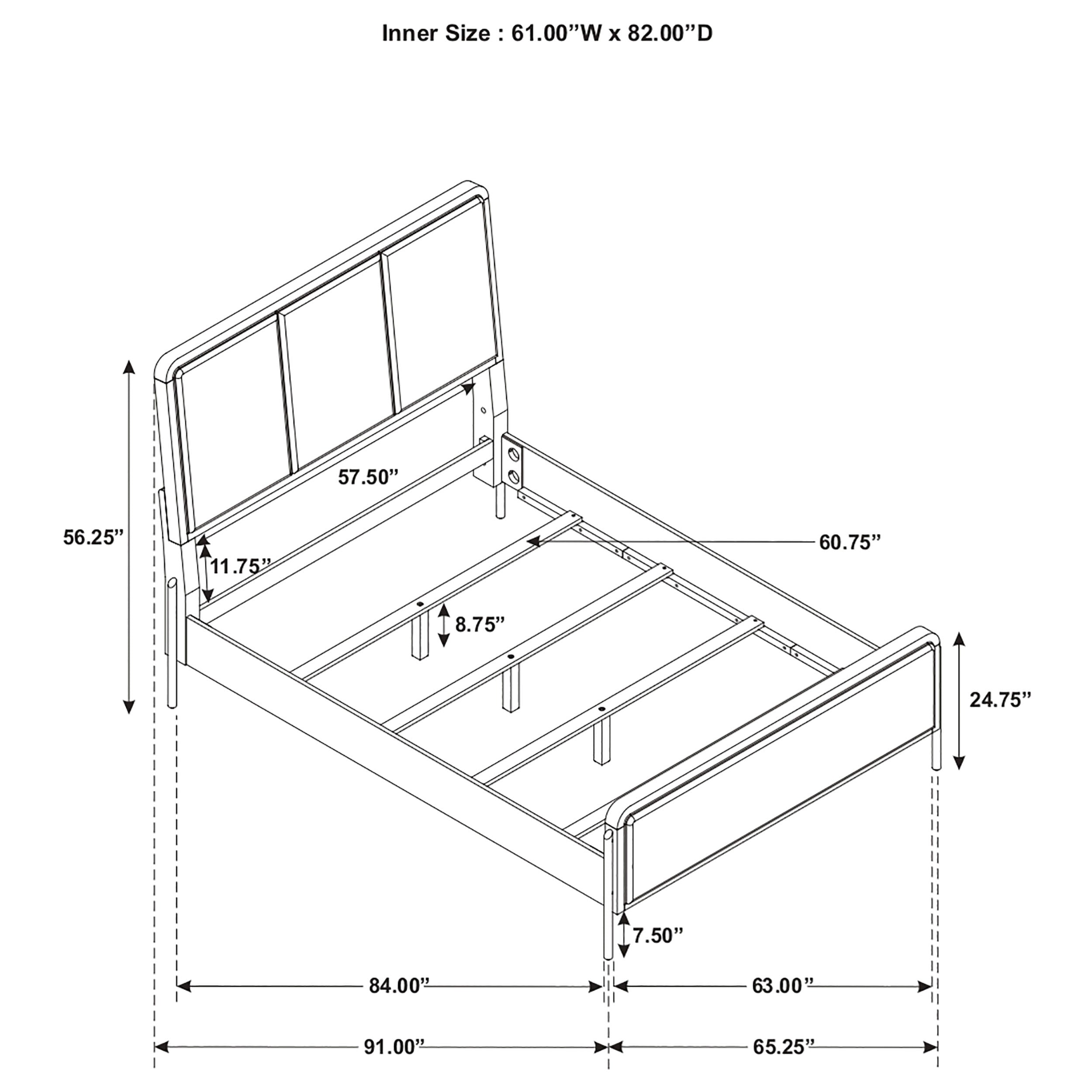 Arini Panel Bed - Ideal Furniture (Fresno,CA)