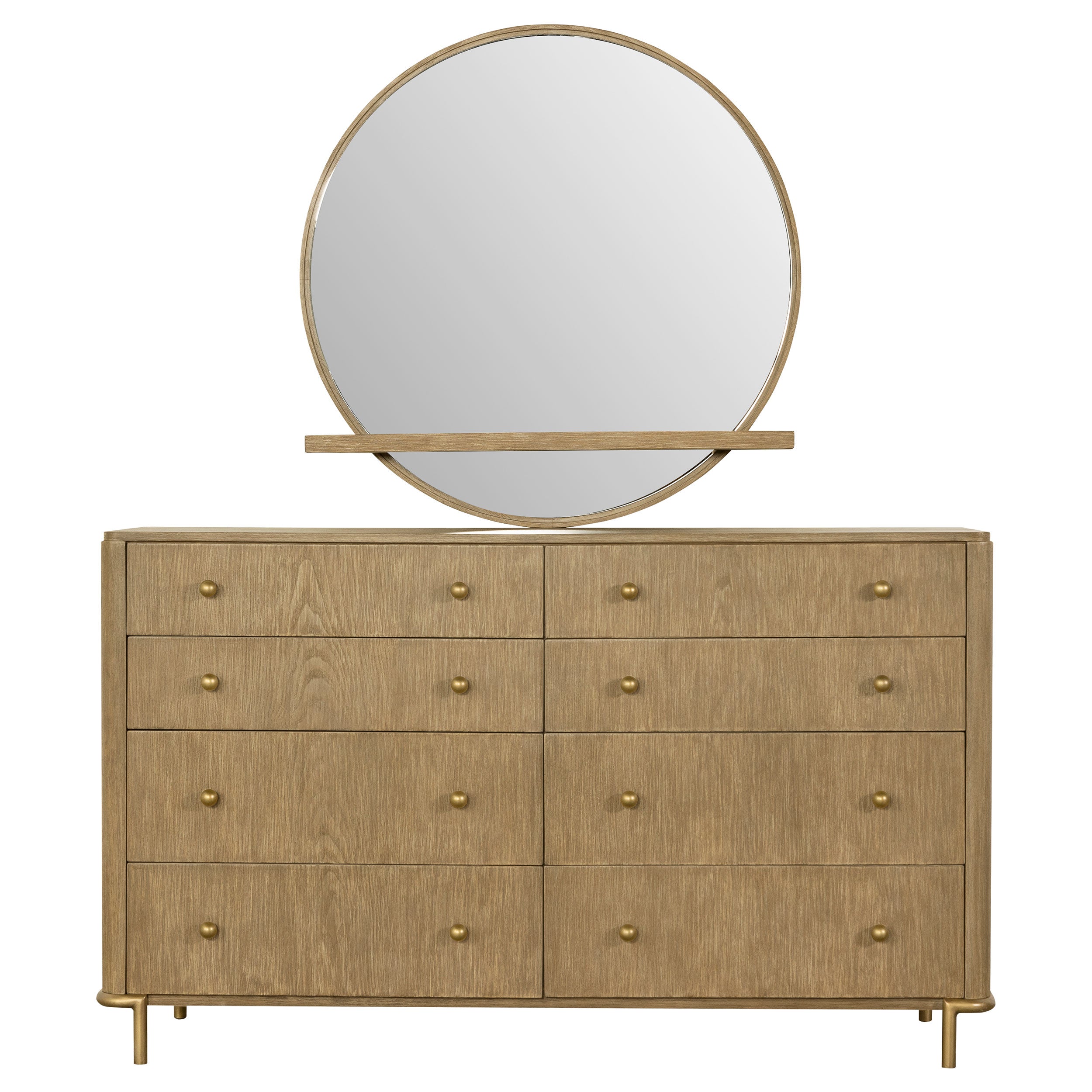 Arini Dresser with Mirror - Ideal Furniture (Fresno,CA)
