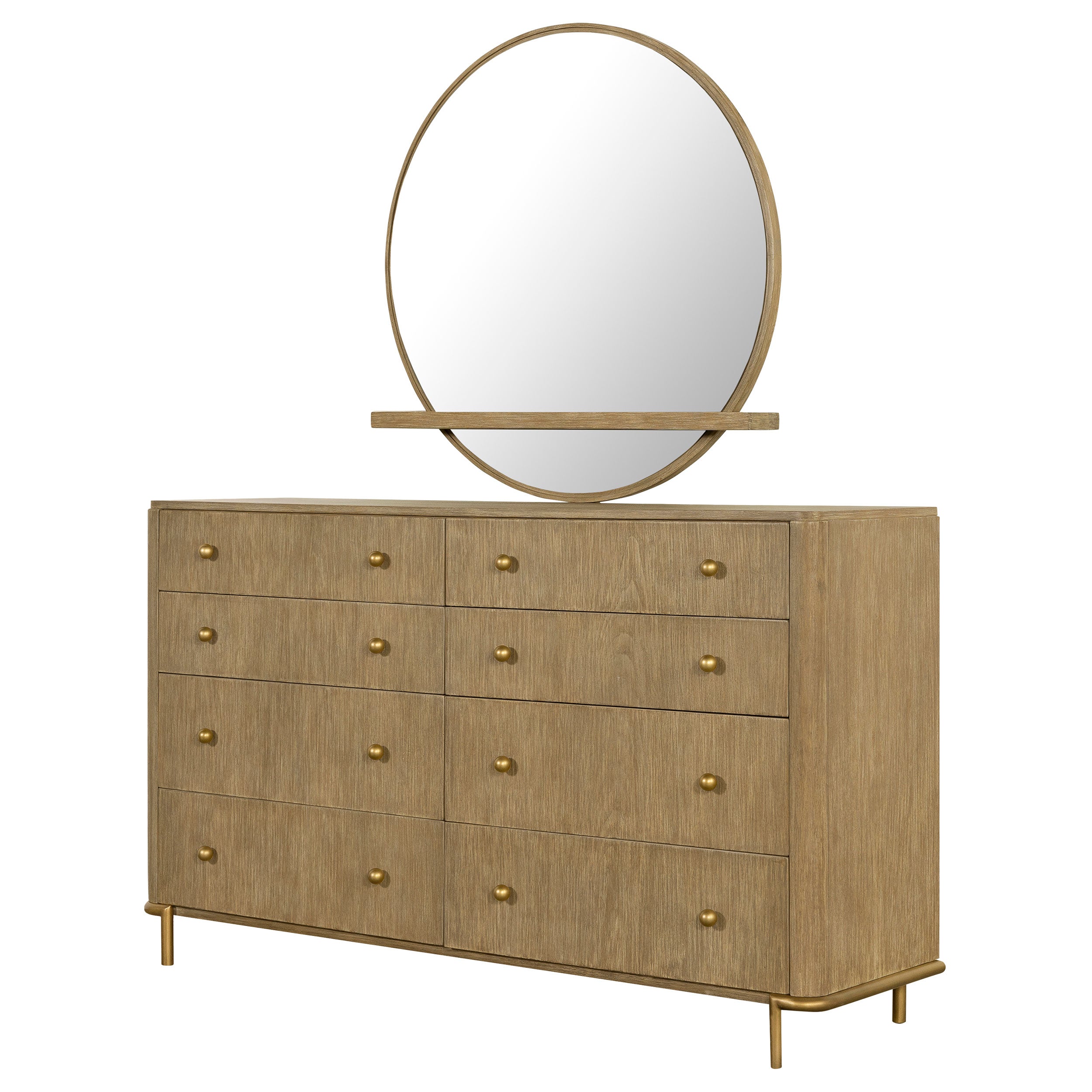 Arini Dresser with Mirror - Ideal Furniture (Fresno,CA)