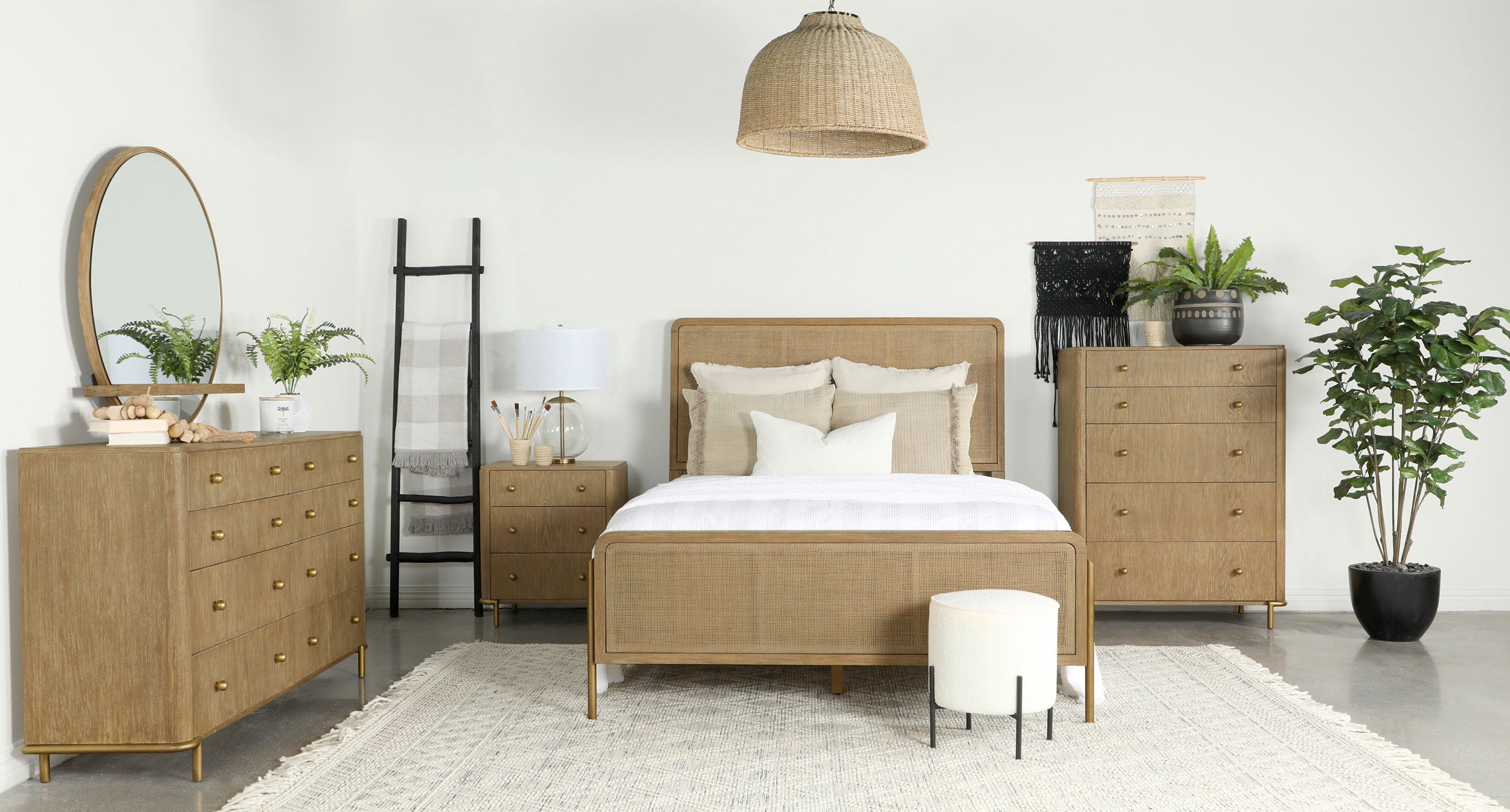 Arini Dresser with Mirror - Ideal Furniture (Fresno,CA)