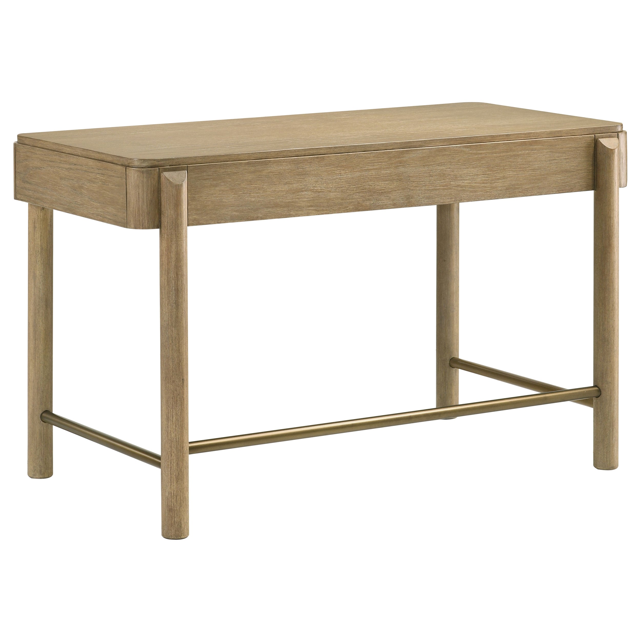 Arini Makeup Vanity Table with Wall Mirror - Ideal Furniture (Fresno,CA)