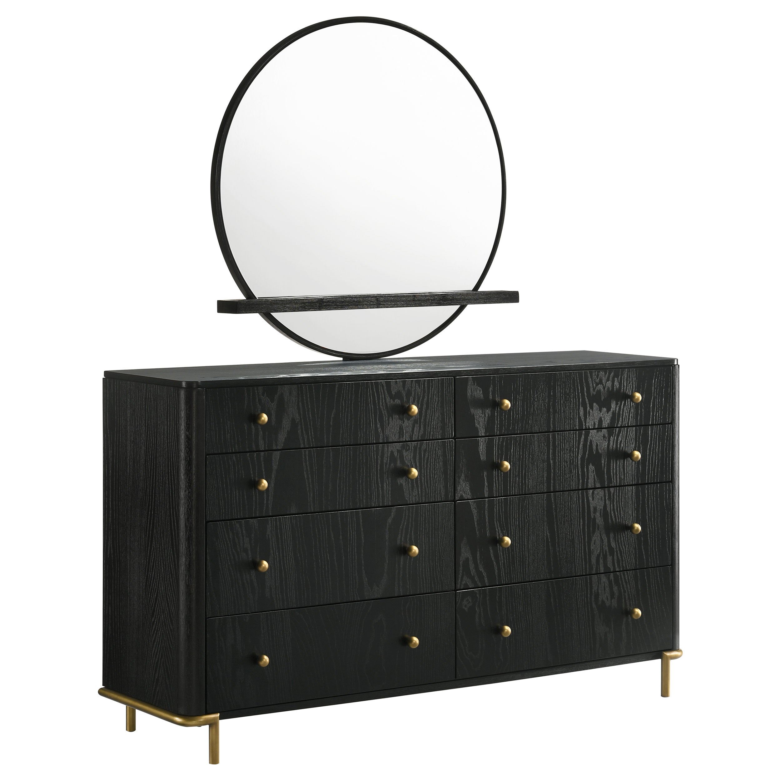 Arini Dresser with Mirror - Ideal Furniture (Fresno,CA)