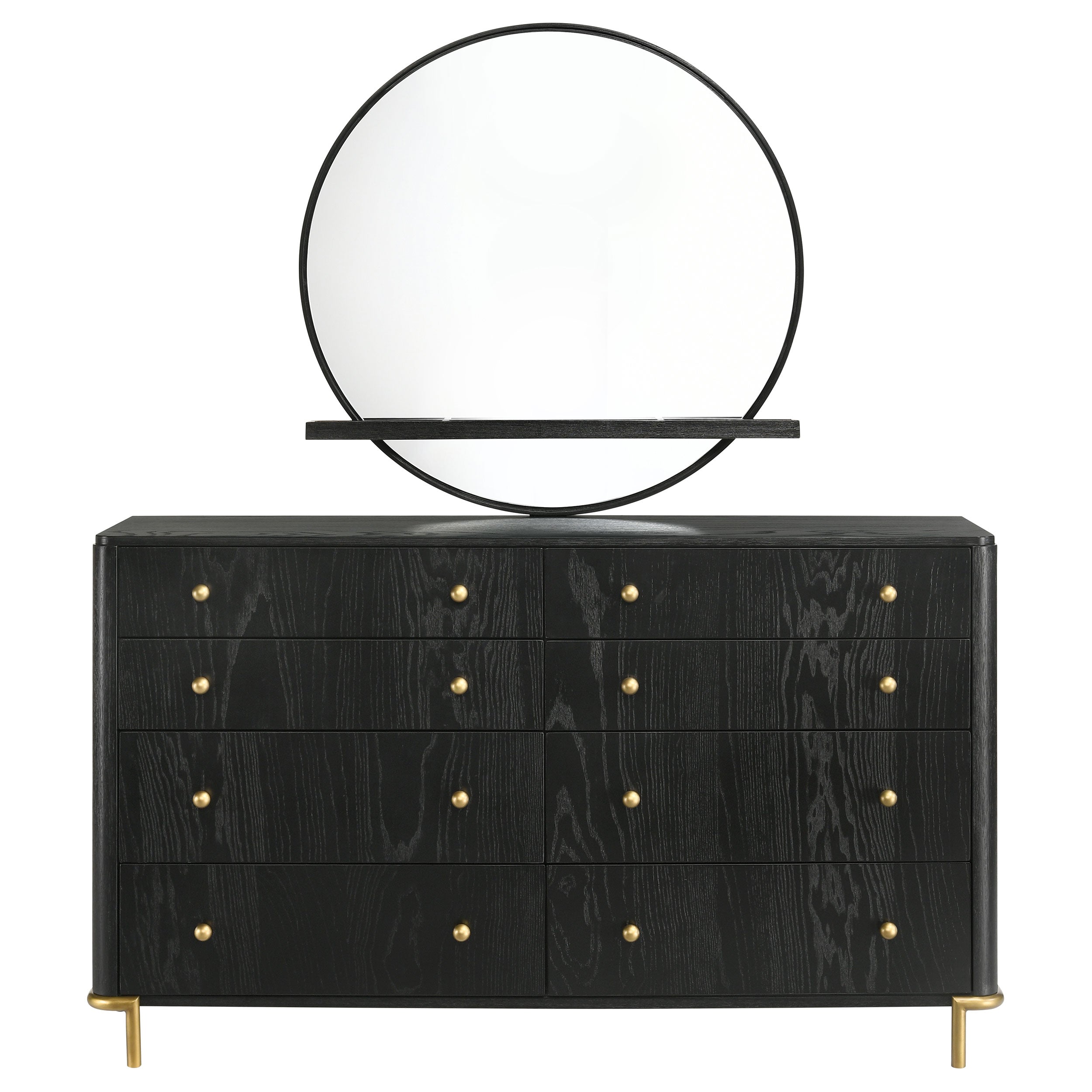 Arini Dresser with Mirror - Ideal Furniture (Fresno,CA)