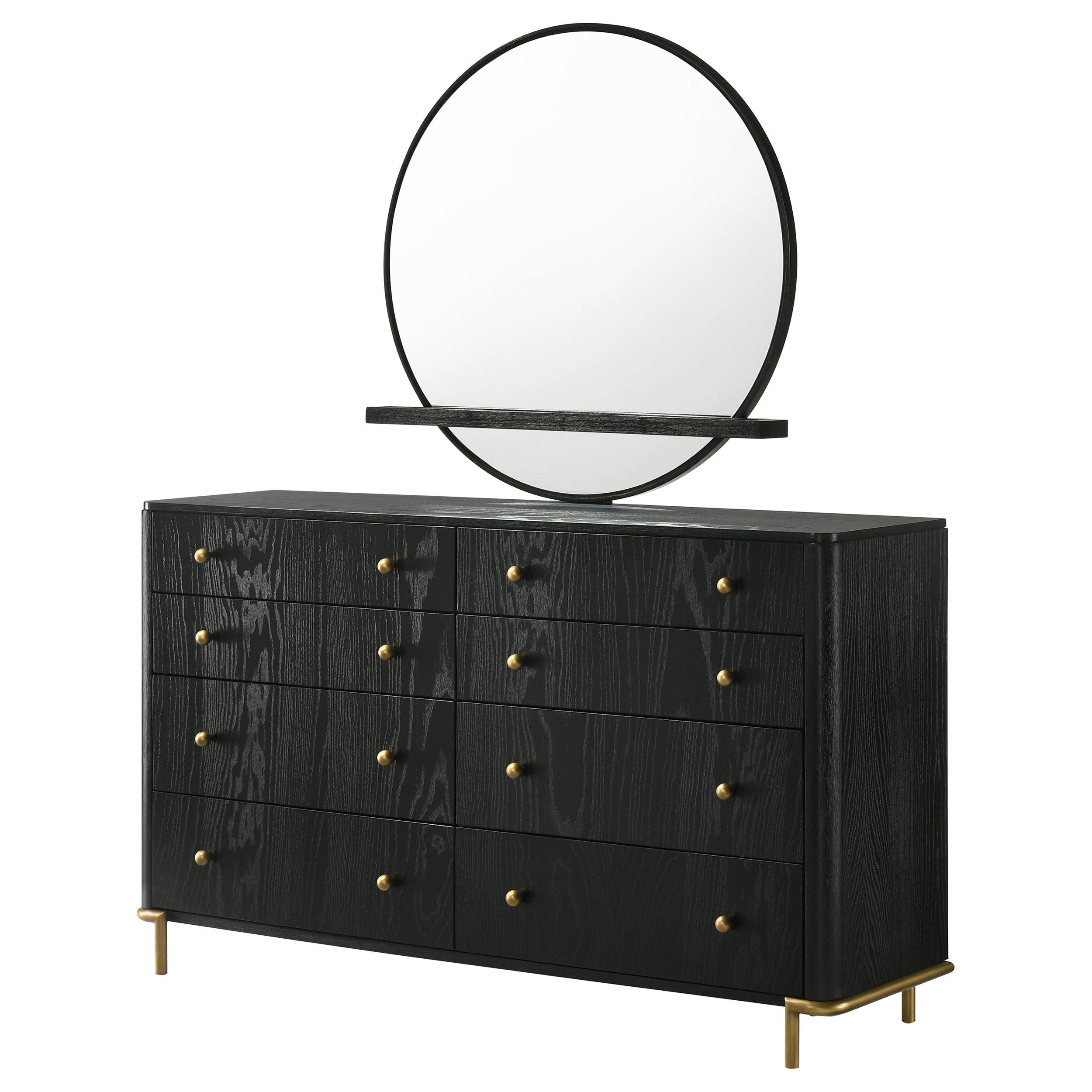 Arini Dresser with Mirror - Ideal Furniture (Fresno,CA)