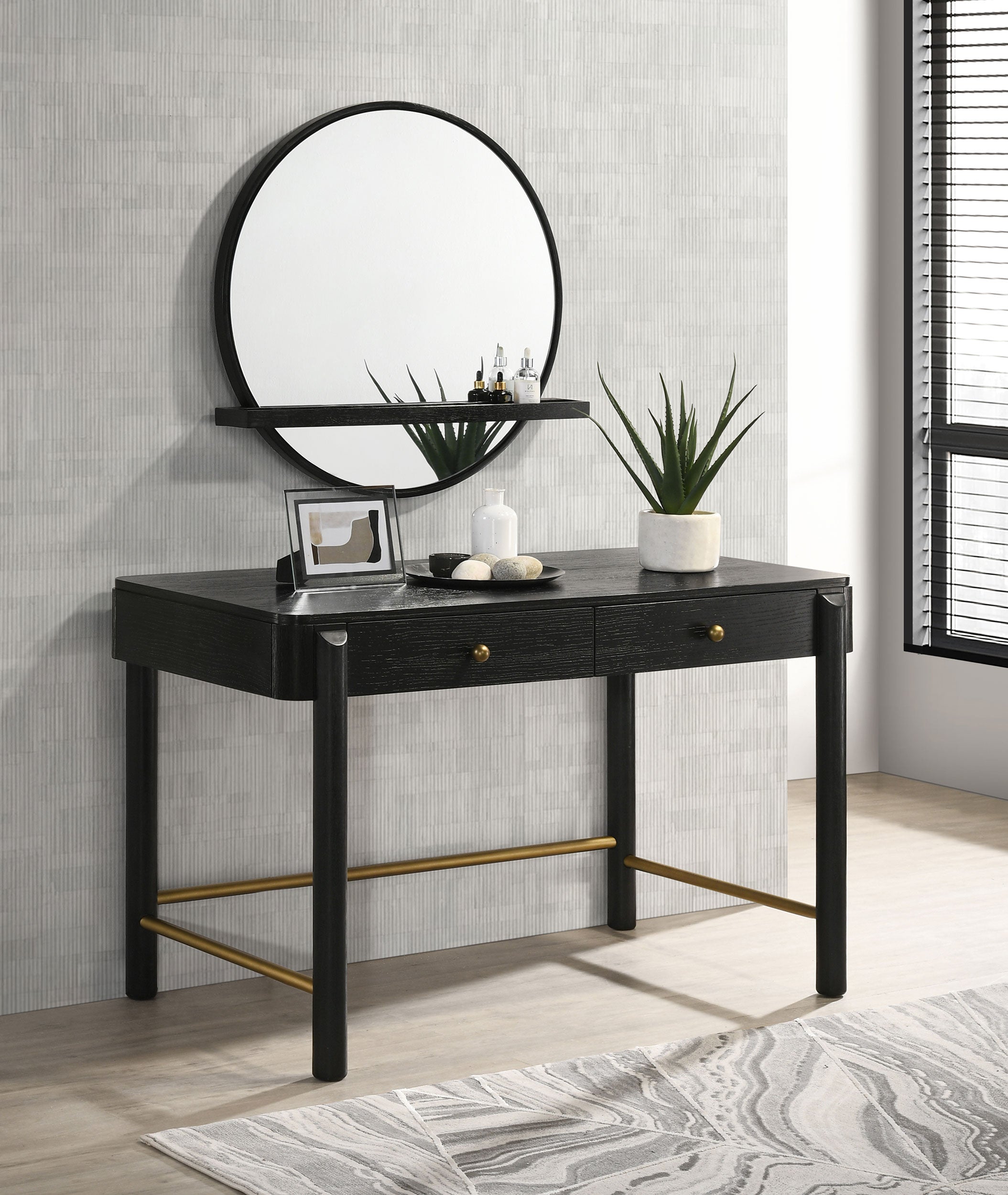 Arini Makeup Vanity Table - Ideal Furniture (Fresno,CA)