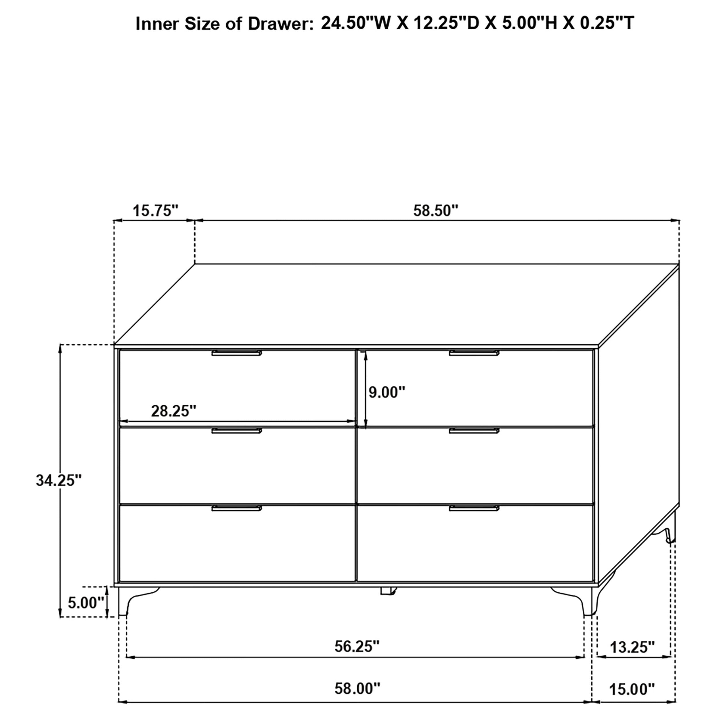Kendall Bedroom Set - Ideal Furniture (Fresno,CA)