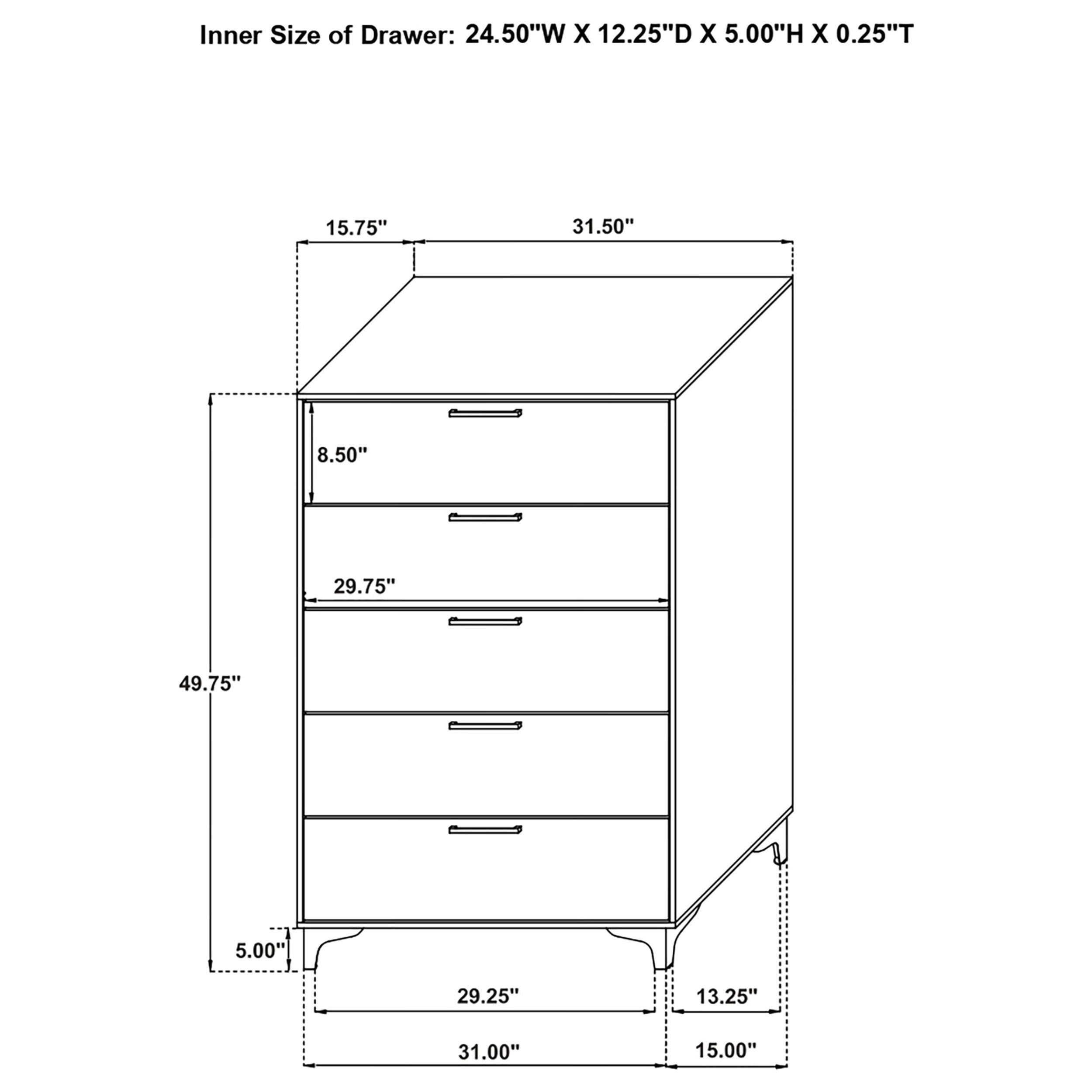 Kendall Bedroom Set - Ideal Furniture (Fresno,CA)