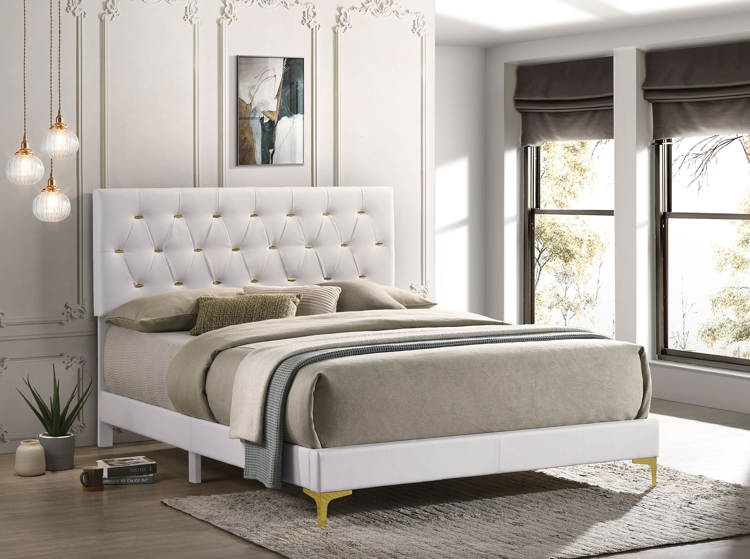 Kendall Panel Bed - Ideal Furniture (Fresno,CA)