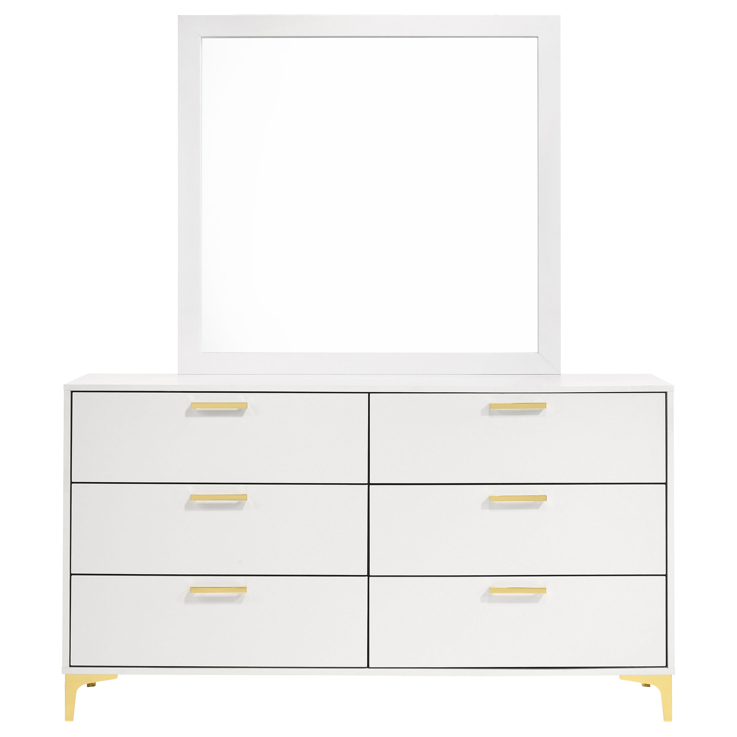 Kendall Dresser with Mirror - Ideal Furniture (Fresno,CA)