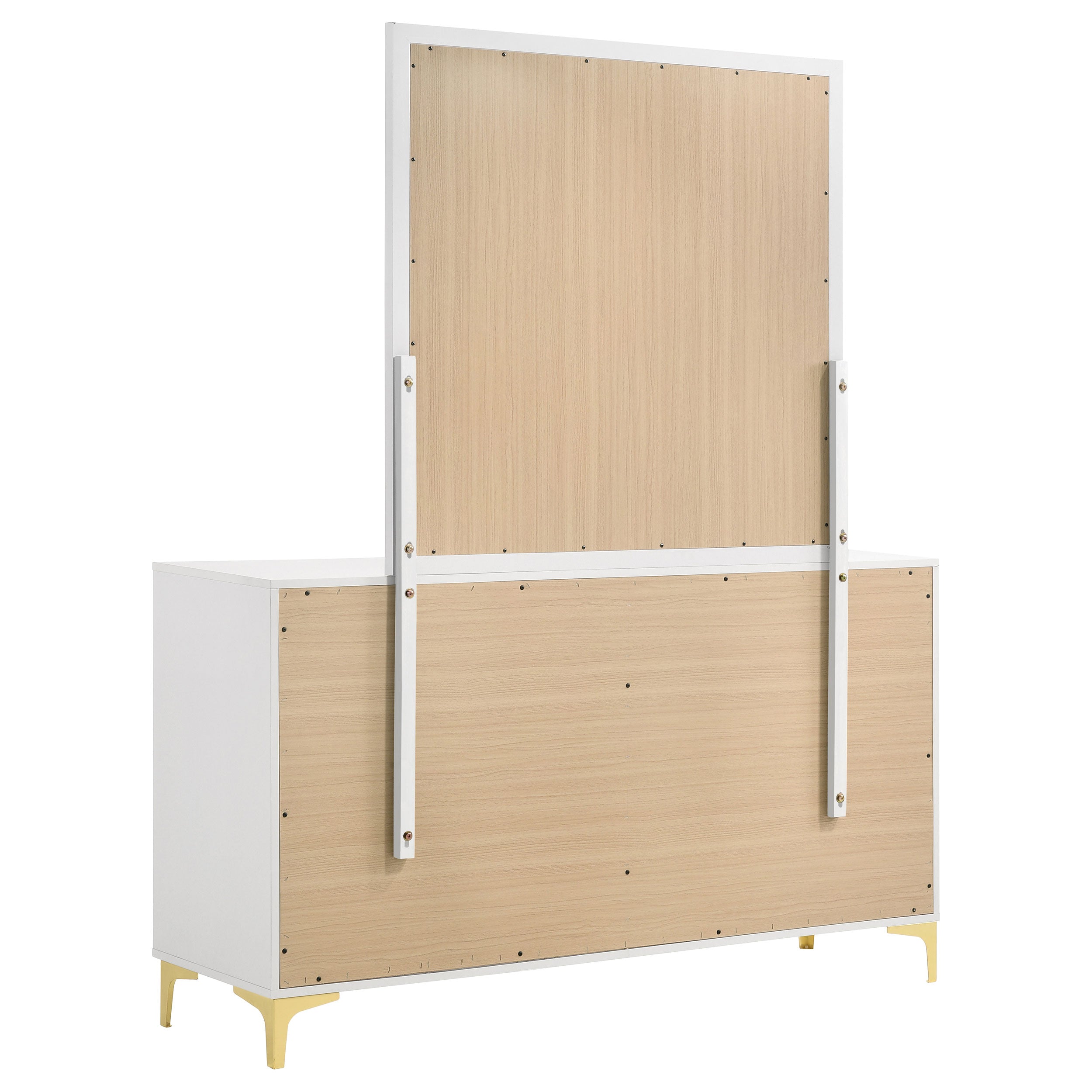 Kendall Dresser with Mirror - Ideal Furniture (Fresno,CA)