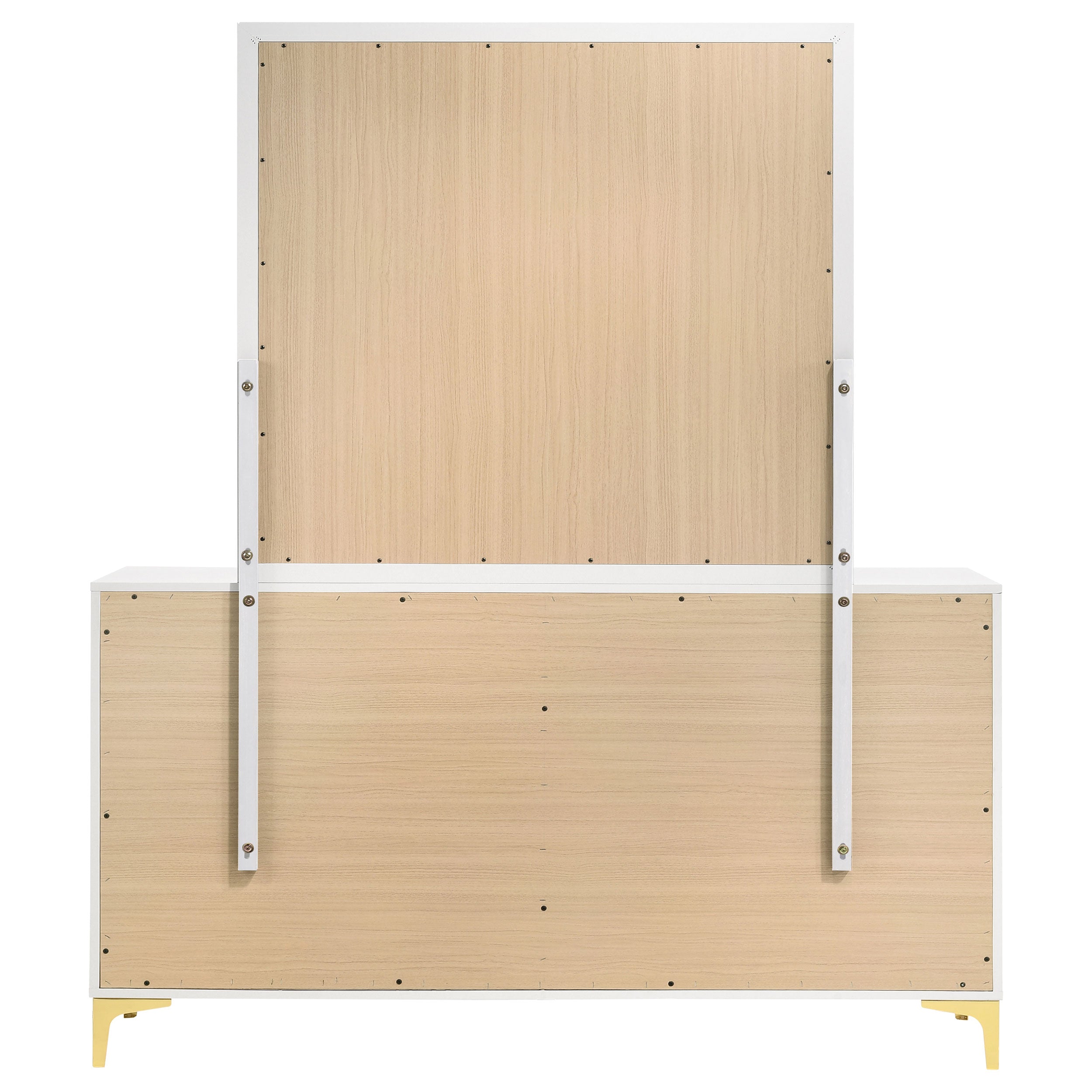 Kendall Dresser with Mirror - Ideal Furniture (Fresno,CA)